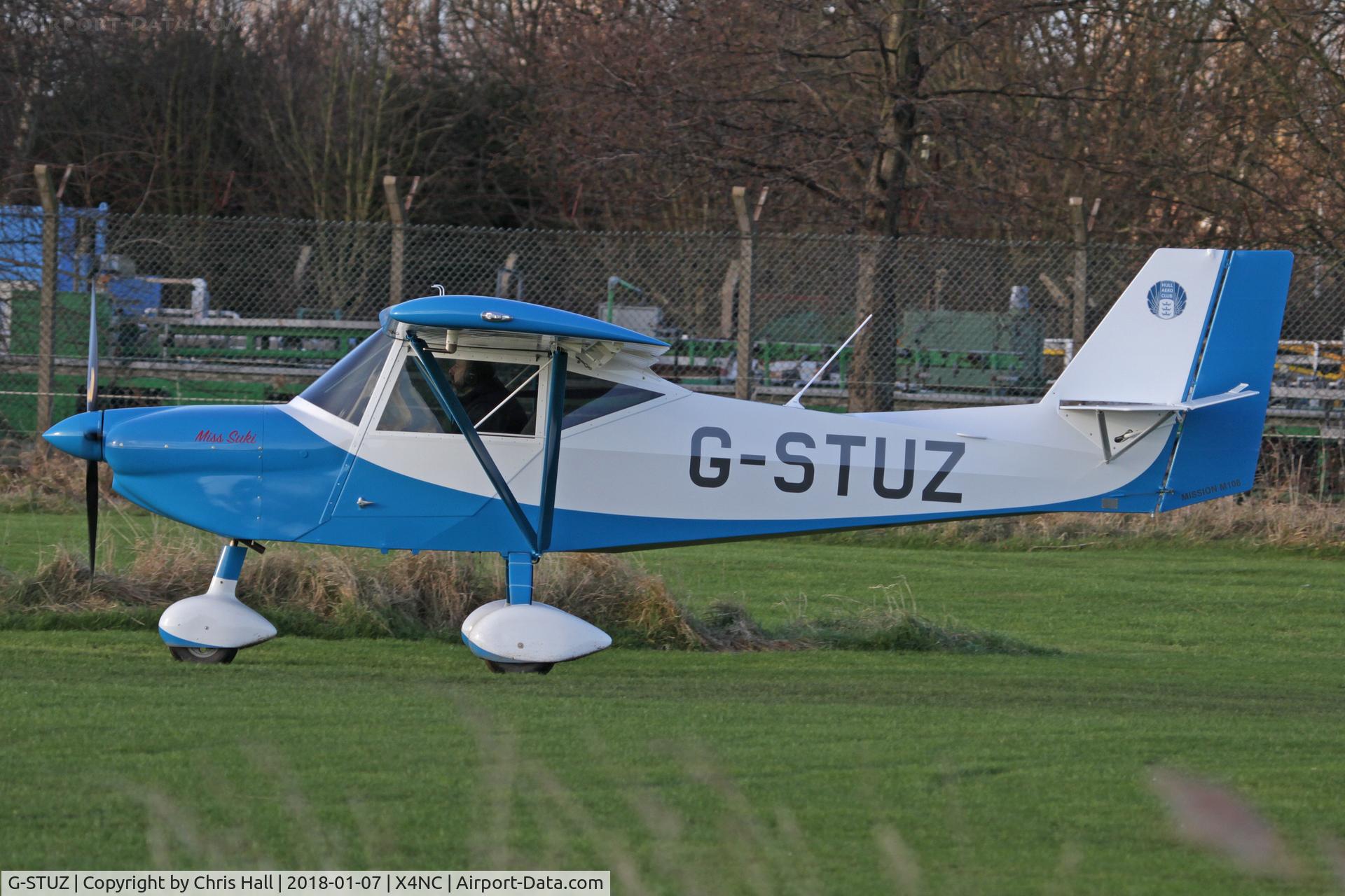 G-STUZ, 2015 Lambert Mission M108 C/N LAA 370-15326, North Coates