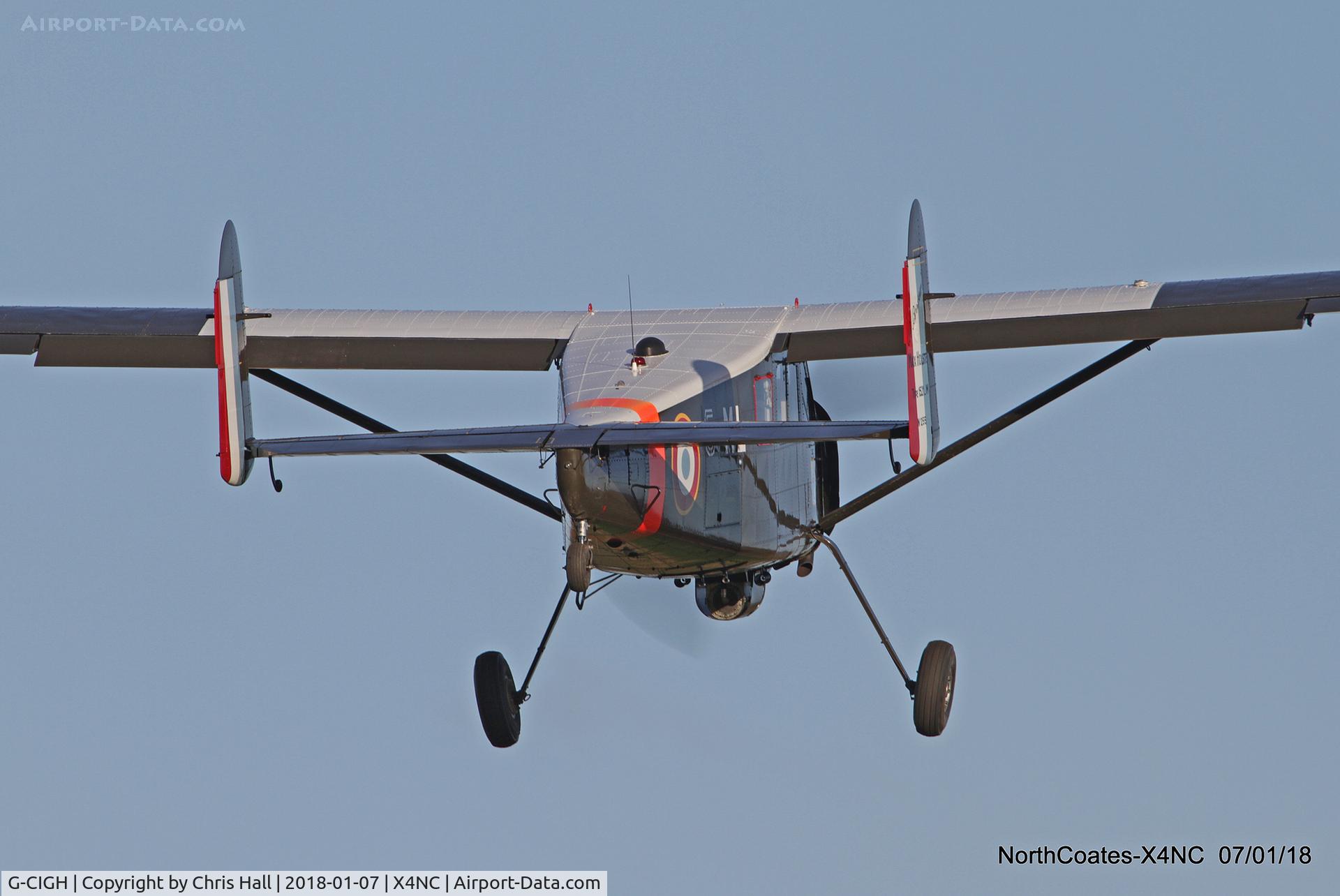 G-CIGH, 1960 Max Holste MH.1521M Broussard C/N 255, North Coates
