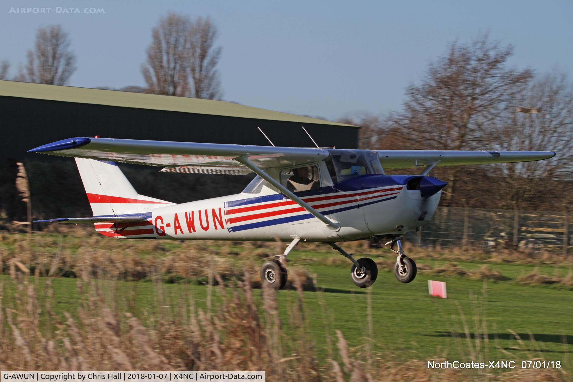 G-AWUN, 1968 Reims Cessna F150H C/N 0377, North Coates