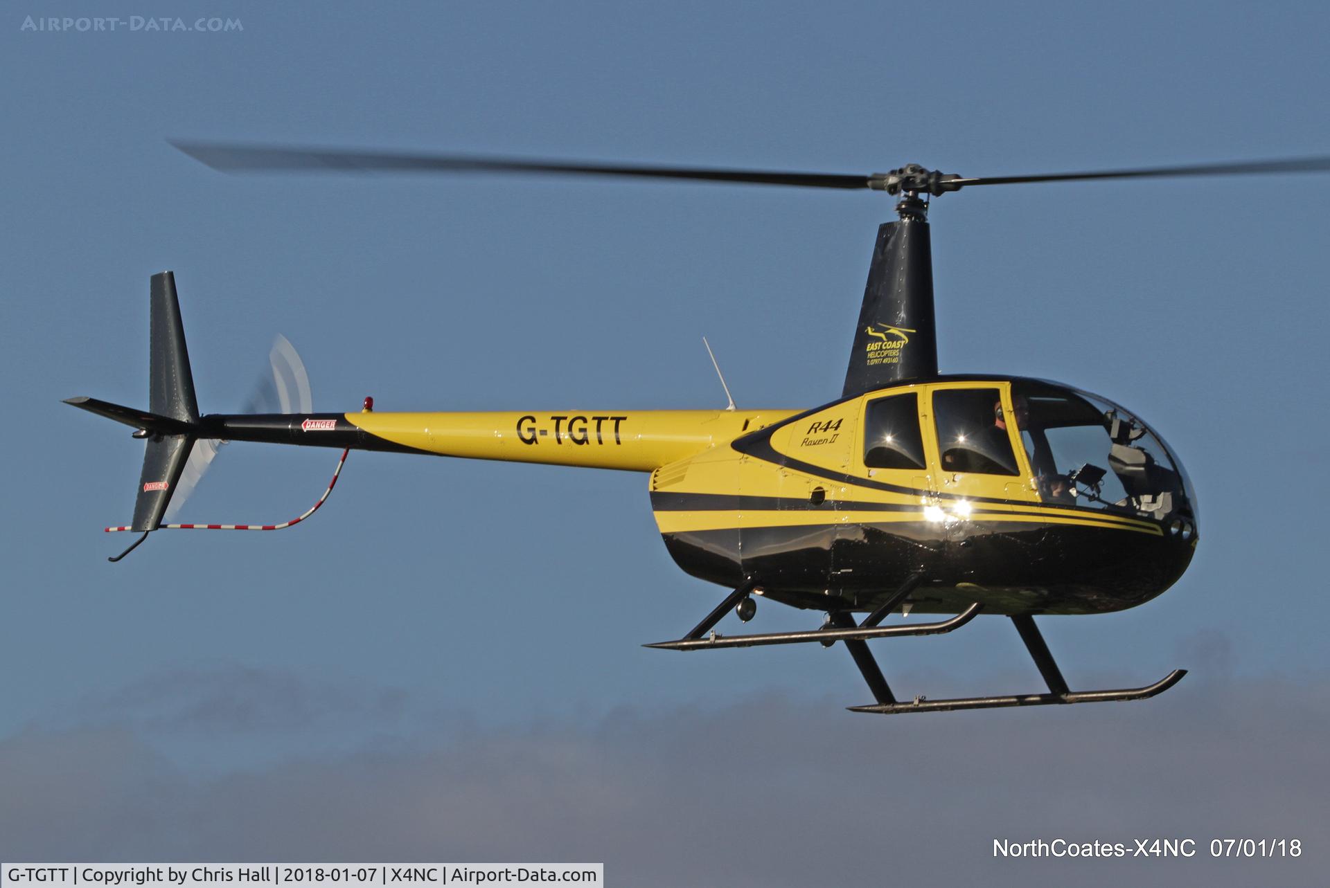 G-TGTT, 2002 Robinson R44 Raven II C/N 10023, North Coates