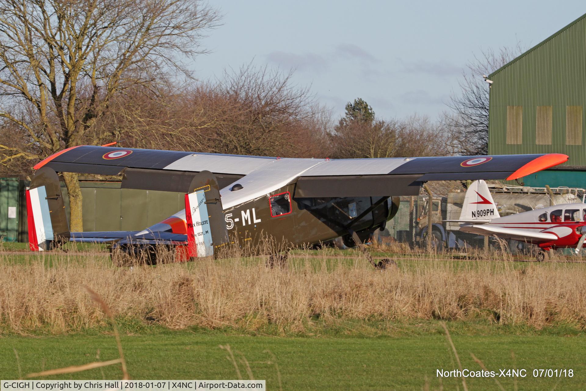 G-CIGH, 1960 Max Holste MH.1521M Broussard C/N 255, North Coates