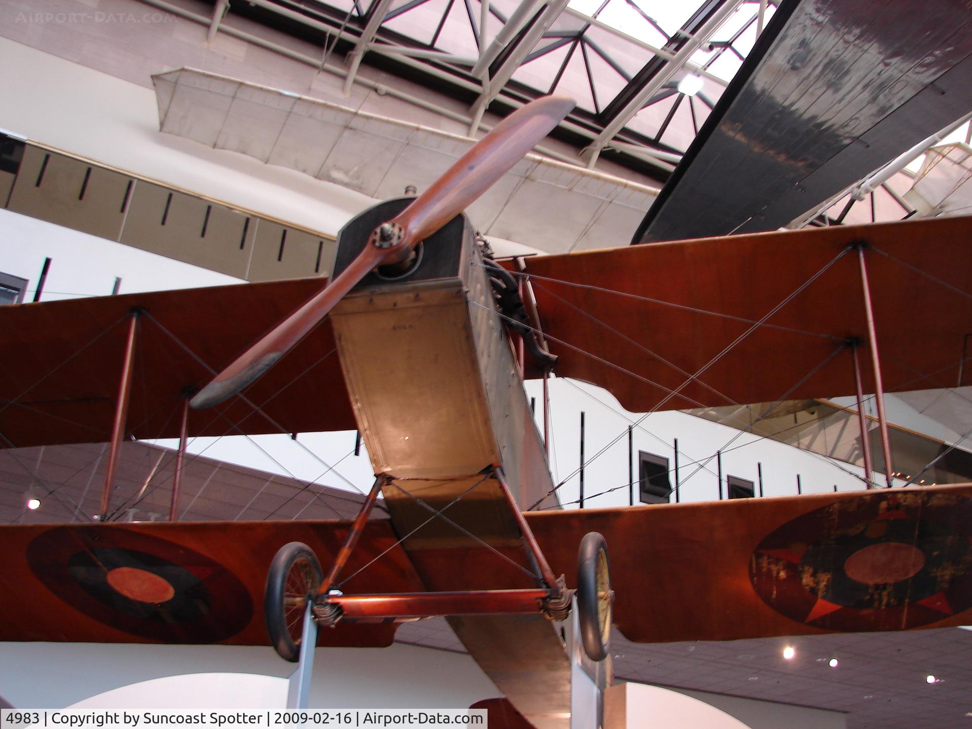 4983, 1918 Curtiss JN-4D C/N 4983, Curtiss JN-4D Jenny on display at the National Air and Space Museum in Washington DC