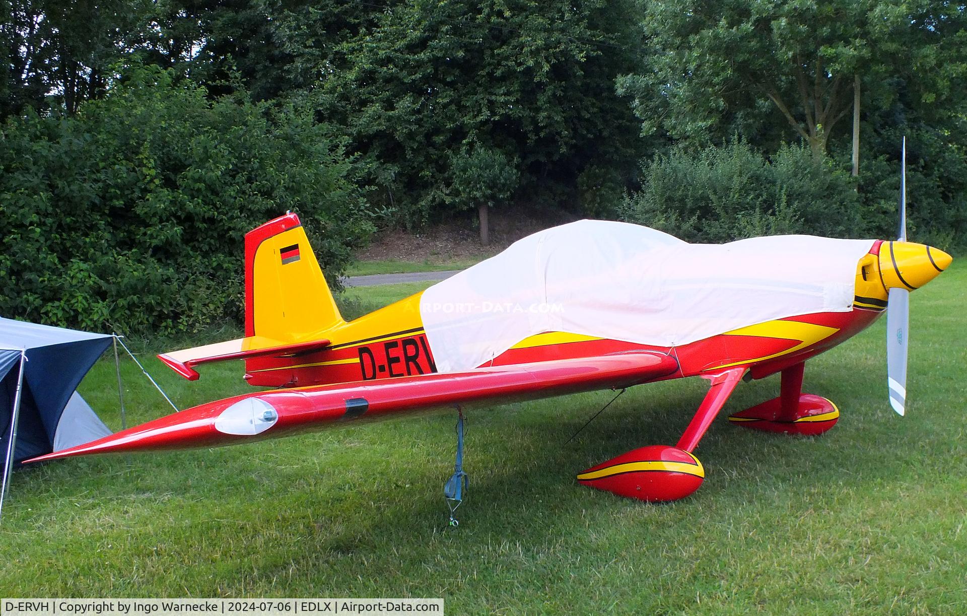 D-ERVH, 2011 Vans RV-7 C/N 72668, Vans RV-7 at the 2024 OUV-Meeting at Wesel-Römerwardt airfield