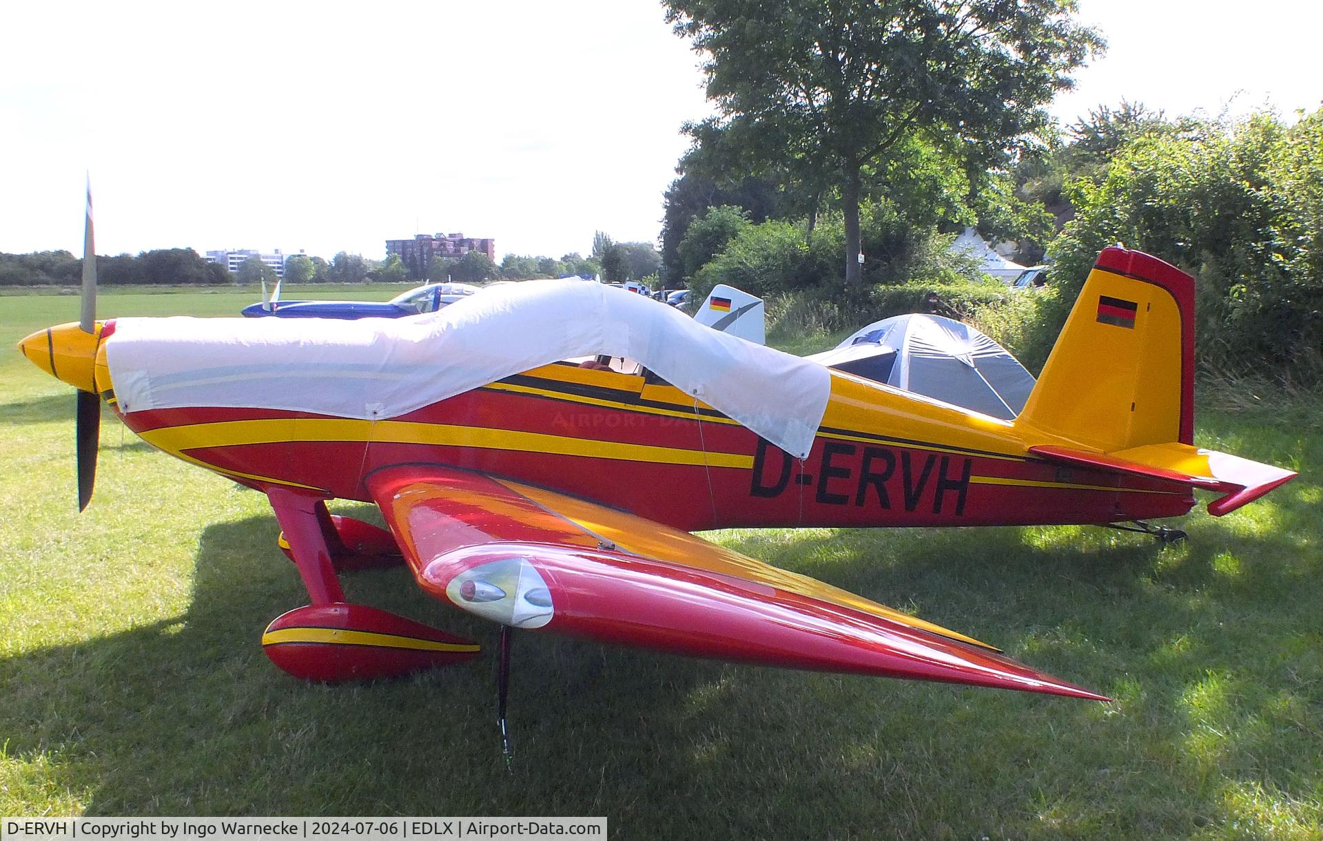 D-ERVH, 2011 Vans RV-7 C/N 72668, Vans RV-7 at the 2024 OUV-Meeting at Wesel-Römerwardt airfield
