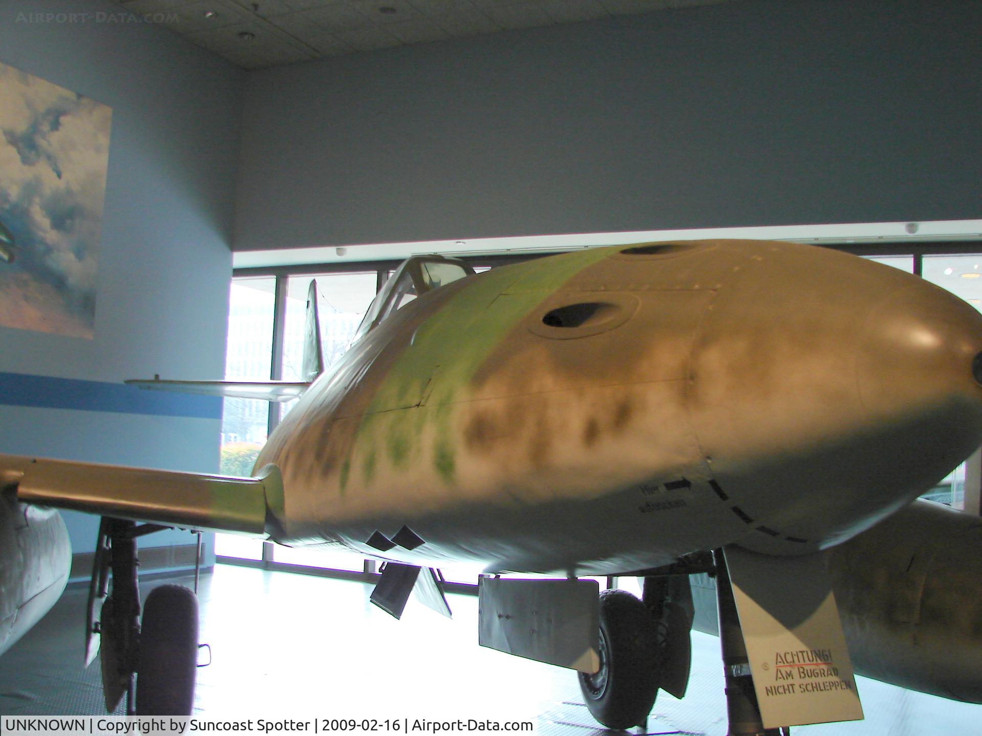 UNKNOWN, 2024 AVIO-SMA Fun-Fly AS993 Extreme C/N 01, A German Luftwaffe Messerschmitt Me 262A Schwalbe on display at the National Air and Space Museum in Washington DC.