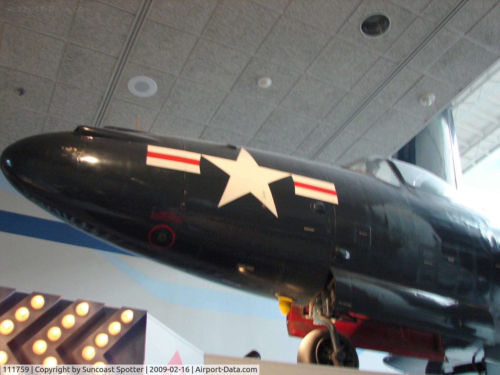 111759, McDonnell FH-1 Phantom I C/N 11, A US Marine Corps McDonnell FH-1 Phantom I0 on display at the National Air and Space Museum in Washington DC