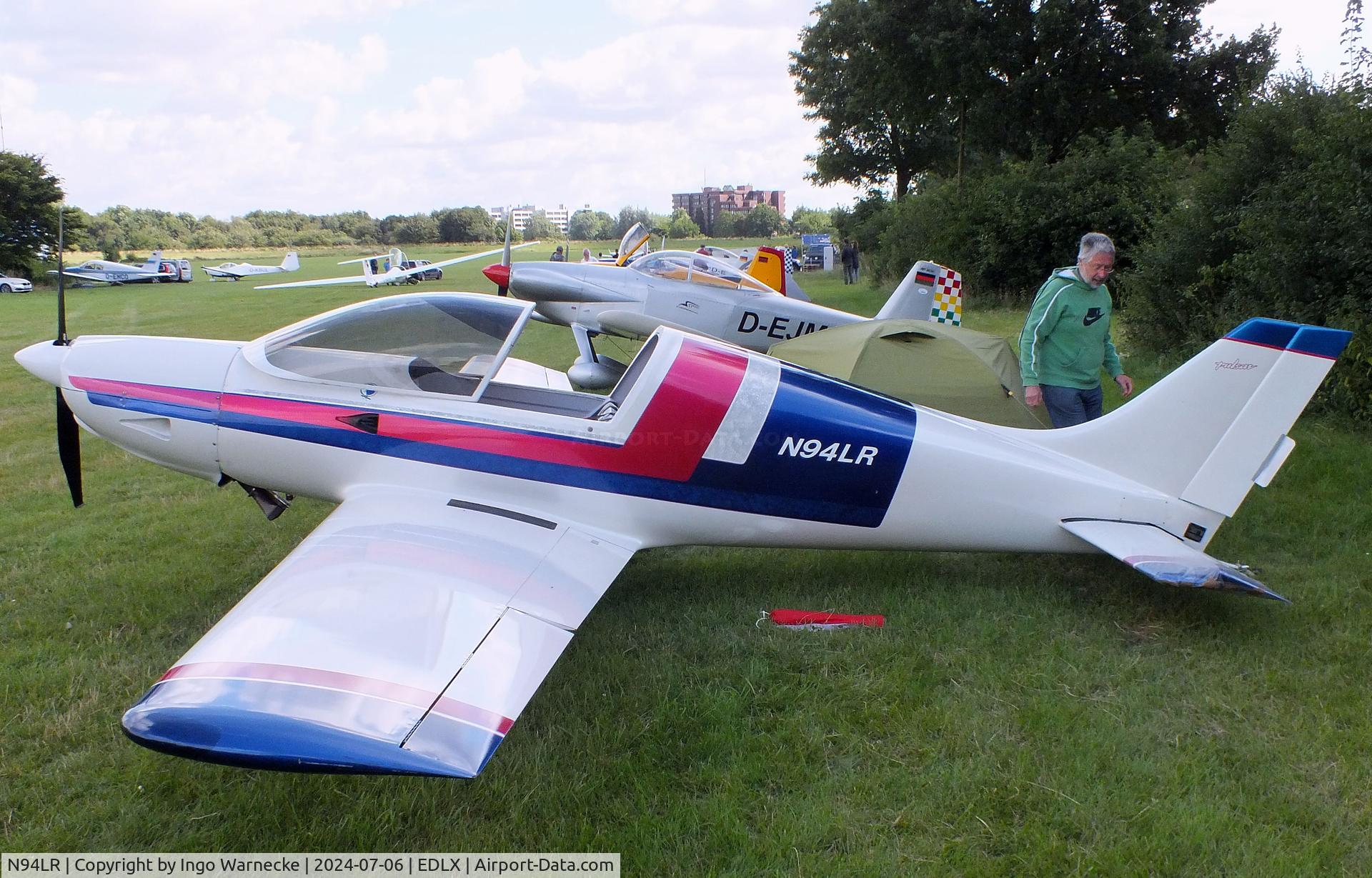 N94LR, 1994 Aero Designs Pulsar 582-T C/N 249, Aero Designs (Randolph Lloyd) Pulsar 582-T at the 2024 OUV-Meeting at Wesel-Römerwardt airfield