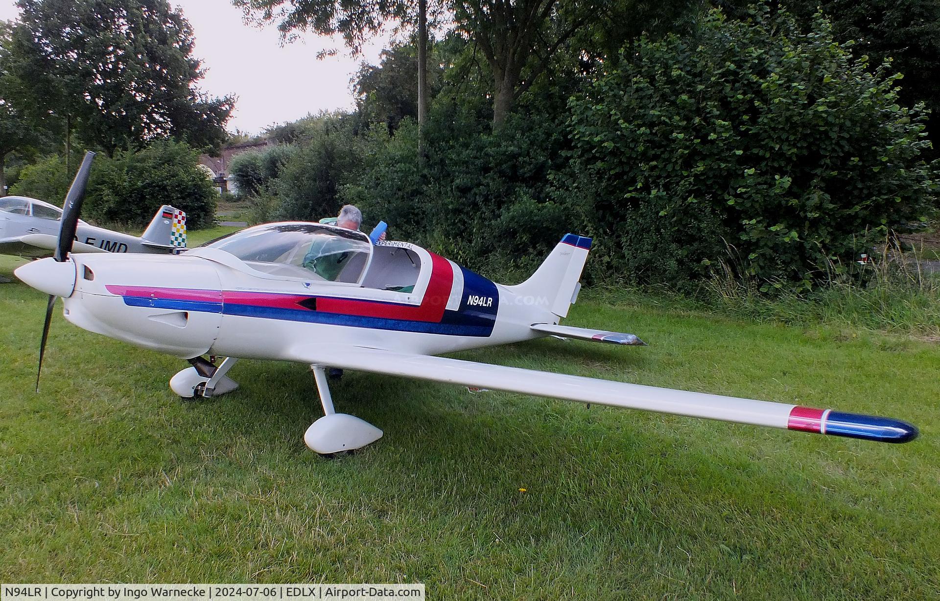 N94LR, 1994 Aero Designs Pulsar 582-T C/N 249, Aero Designs (Randolph Lloyd) Pulsar 582-T at the 2024 OUV-Meeting at Wesel-Römerwardt airfield