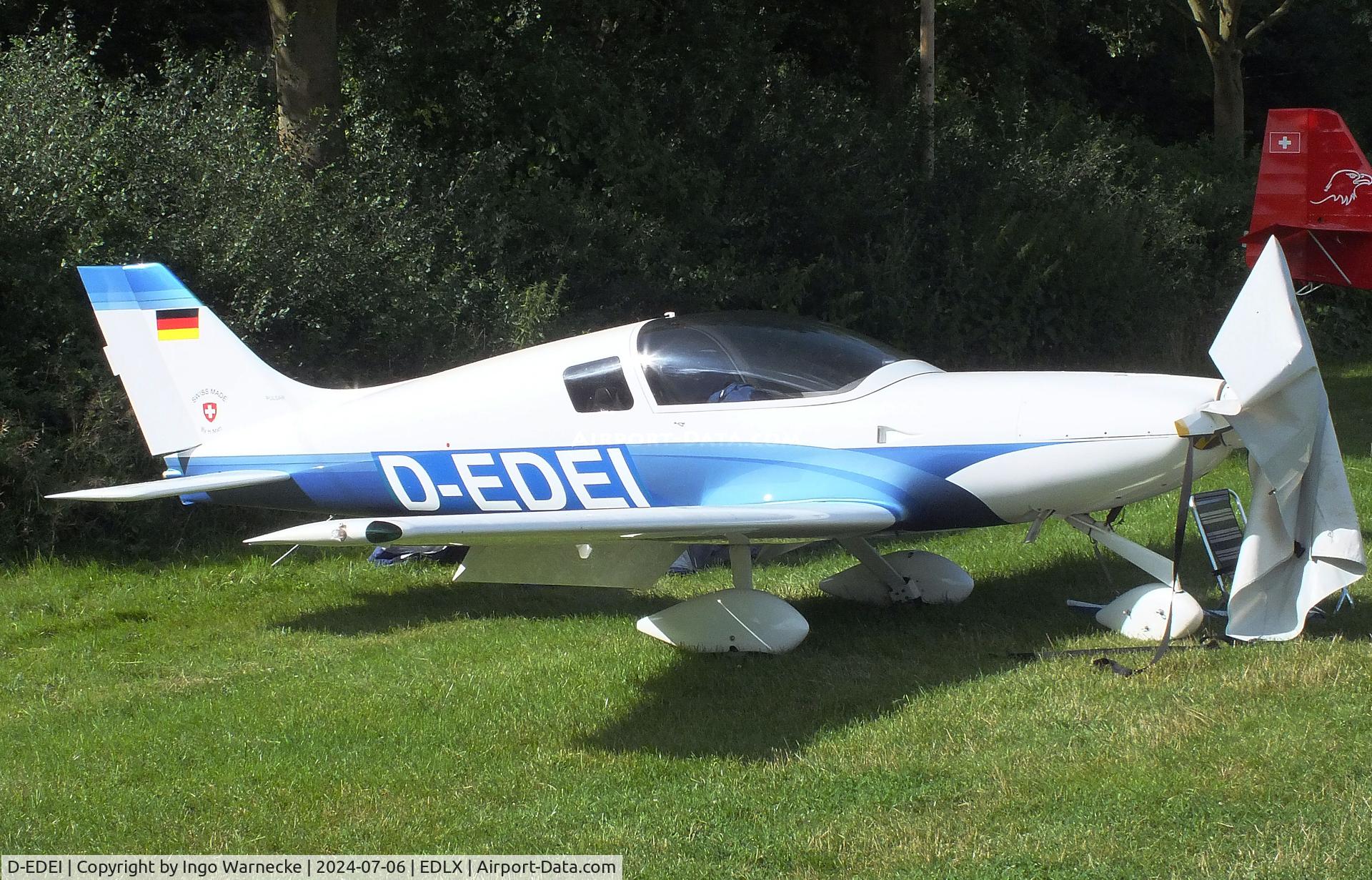 D-EDEI, 2000 Aero Designs Pulsar XP C/N 346, Aero Designs (Matt H) Pulsar XP at the 2024 OUV-Meeting at Wesel-Römerwardt airfield