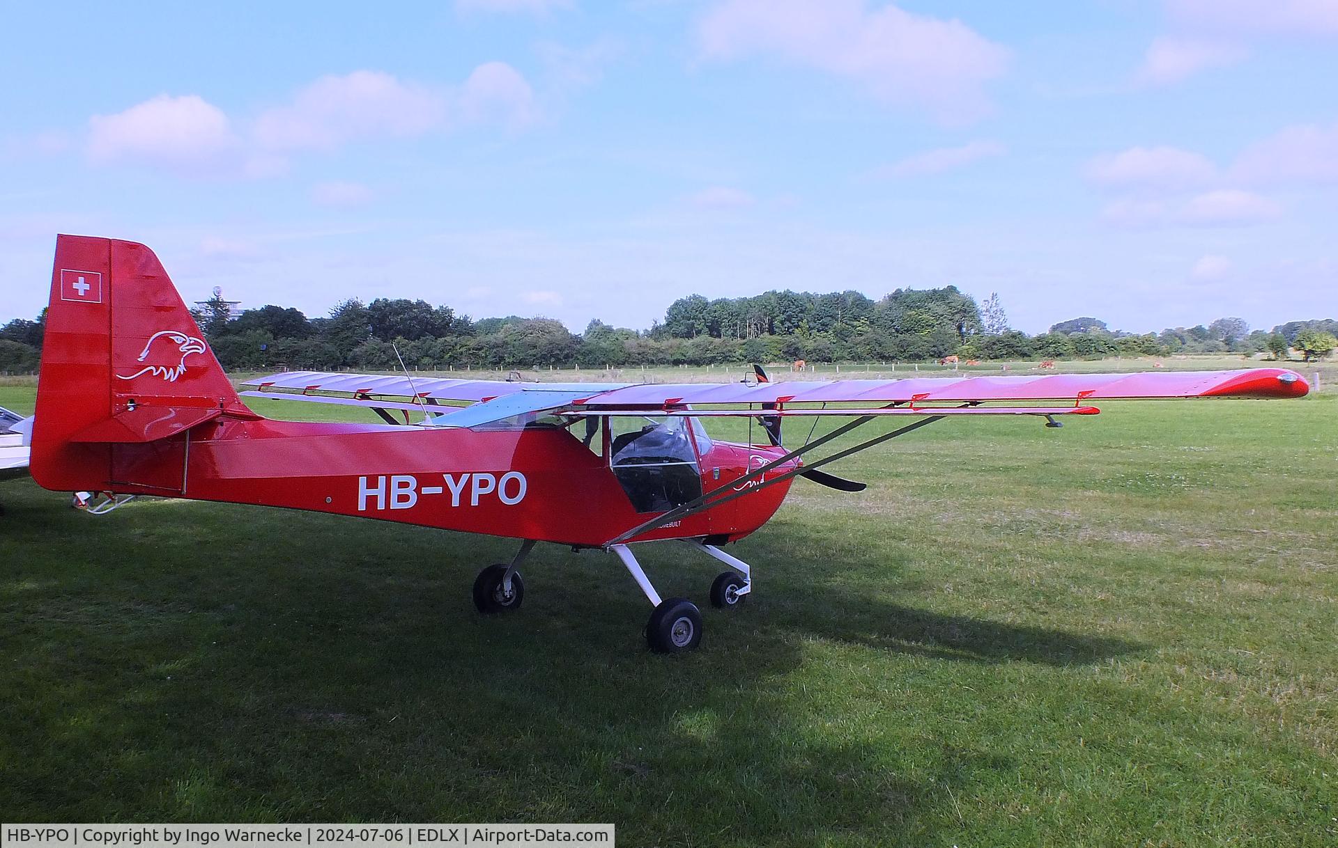 HB-YPO, 2016 Skystar Kitfox Series 7 C/N KA13334277, SkyStar Kitfox 7 at the 2024 OUV-Meeting at Wesel-Römerwardt airfield