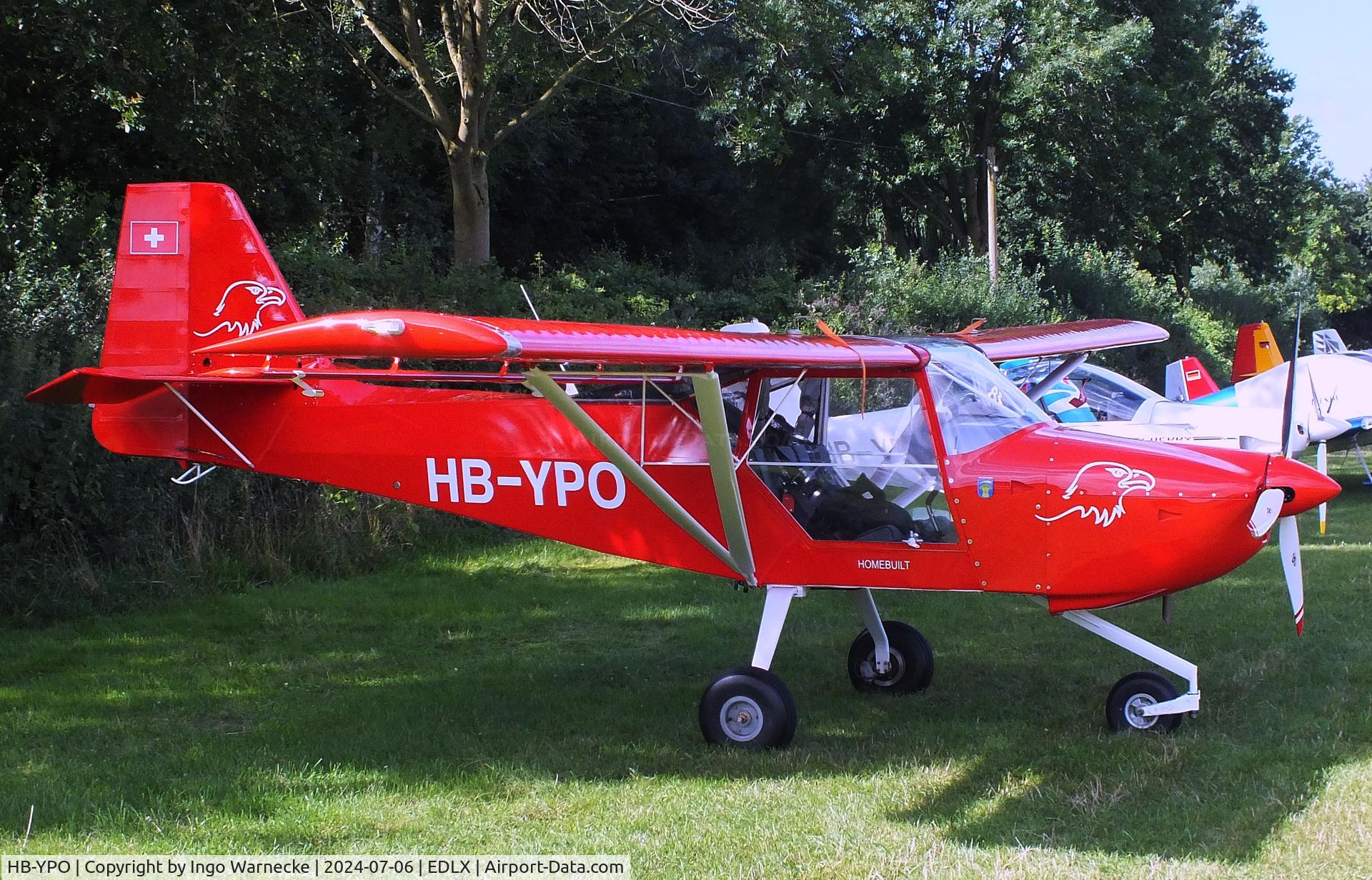 HB-YPO, 2016 Skystar Kitfox Series 7 C/N KA13334277, SkyStar Kitfox 7 at the 2024 OUV-Meeting at Wesel-Römerwardt airfield