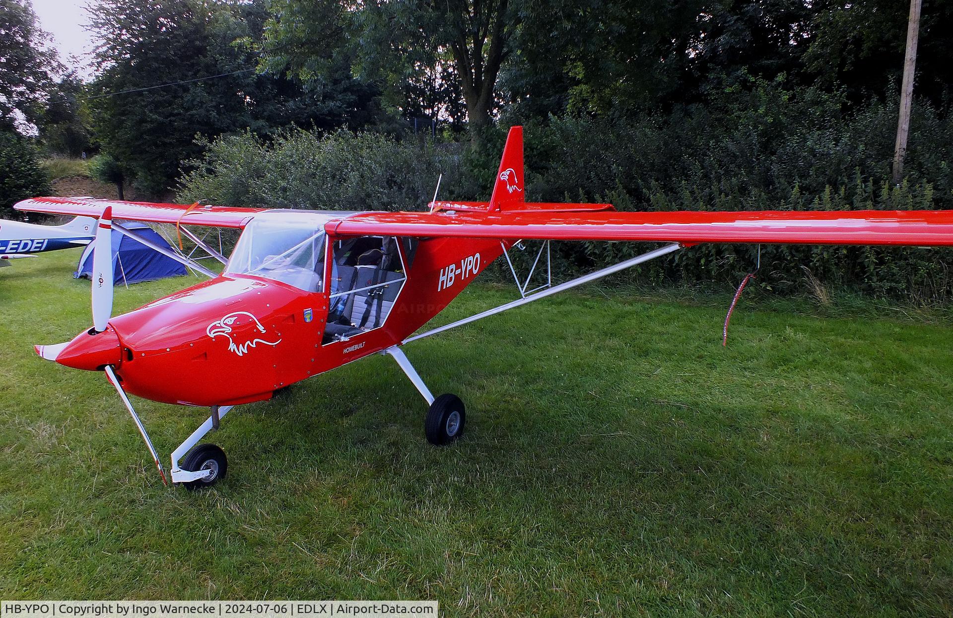 HB-YPO, 2016 Skystar Kitfox Series 7 C/N KA13334277, SkyStar Kitfox 7 at the 2024 OUV-Meeting at Wesel-Römerwardt airfield