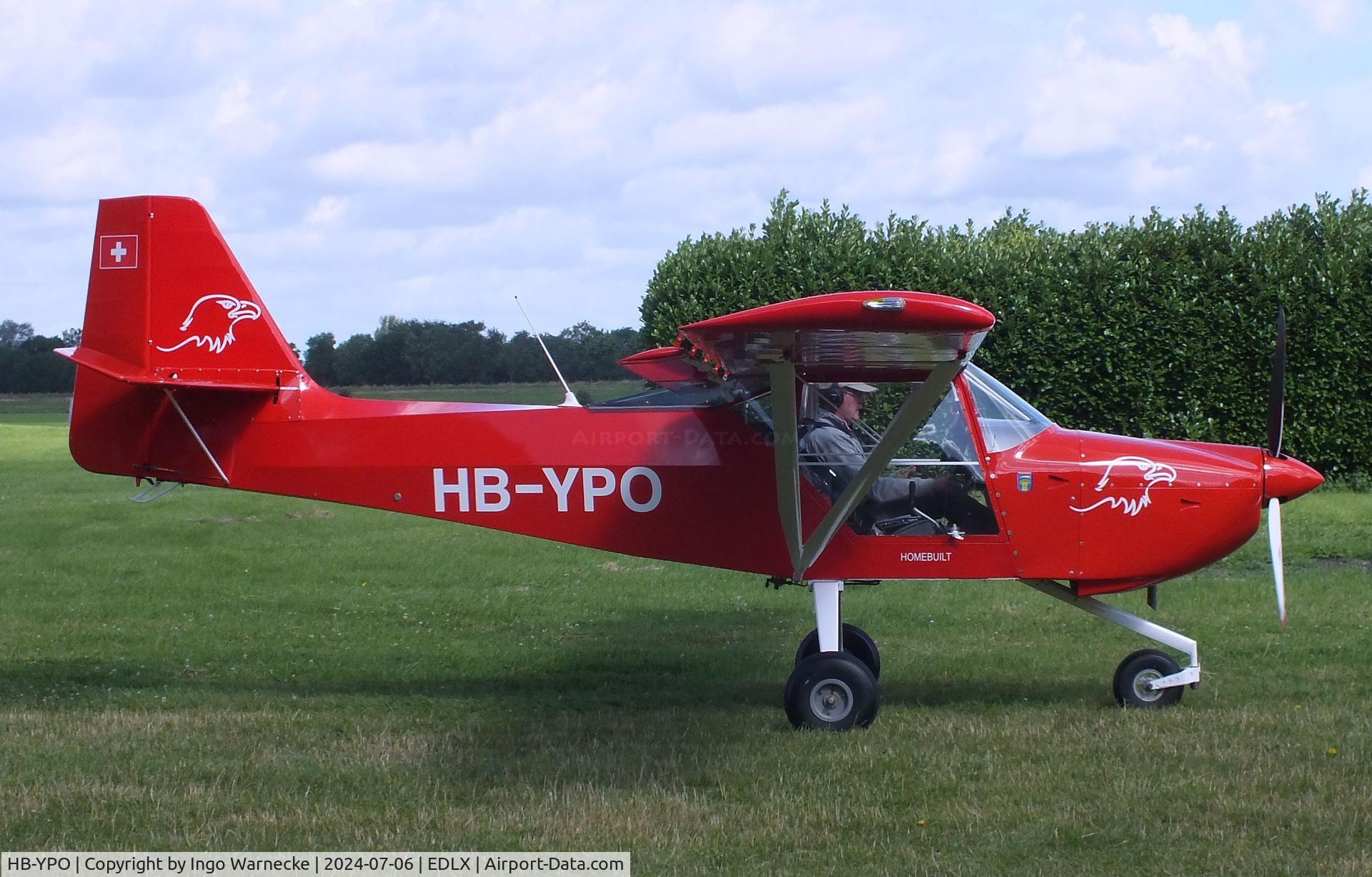 HB-YPO, 2016 Skystar Kitfox Series 7 C/N KA13334277, SkyStar Kitfox 7 at the 2024 OUV-Meeting at Wesel-Römerwardt airfield
