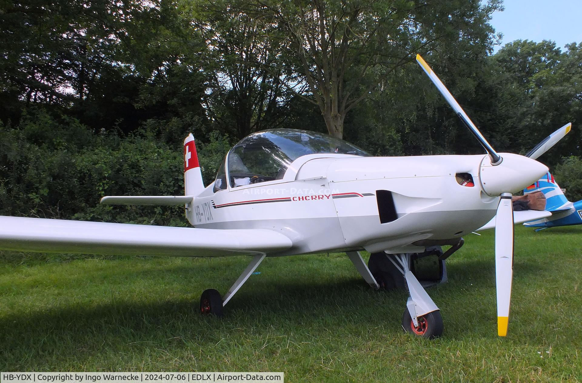HB-YDX, 1992 Braendli BX-2 Cherry C/N 057, Brändli BX-2 Cherry at the 2024 OUV-Meeting at Wesel-Römerwardt airfield