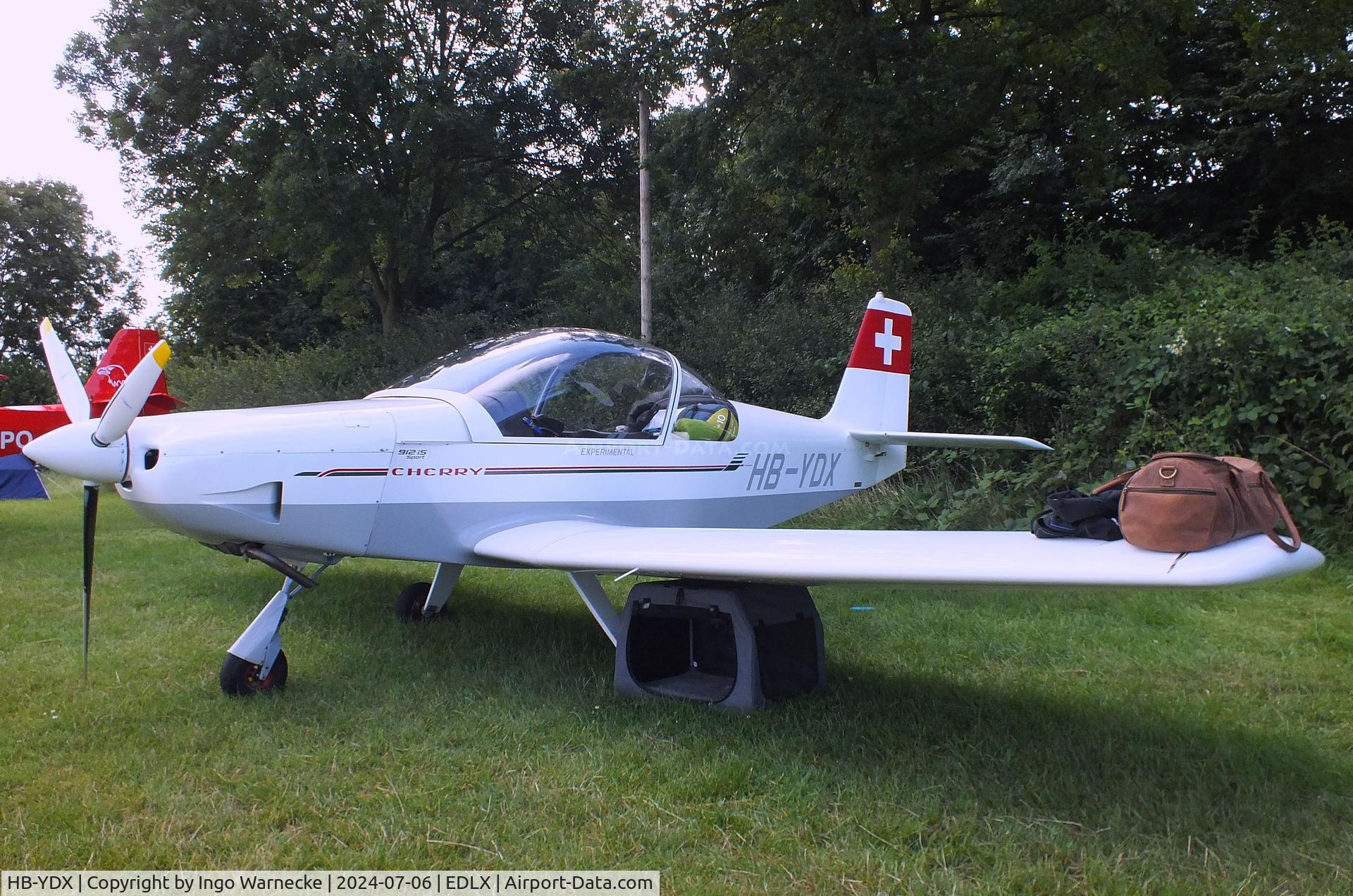 HB-YDX, 1992 Braendli BX-2 Cherry C/N 057, Brändli BX-2 Cherry at the 2024 OUV-Meeting at Wesel-Römerwardt airfield
