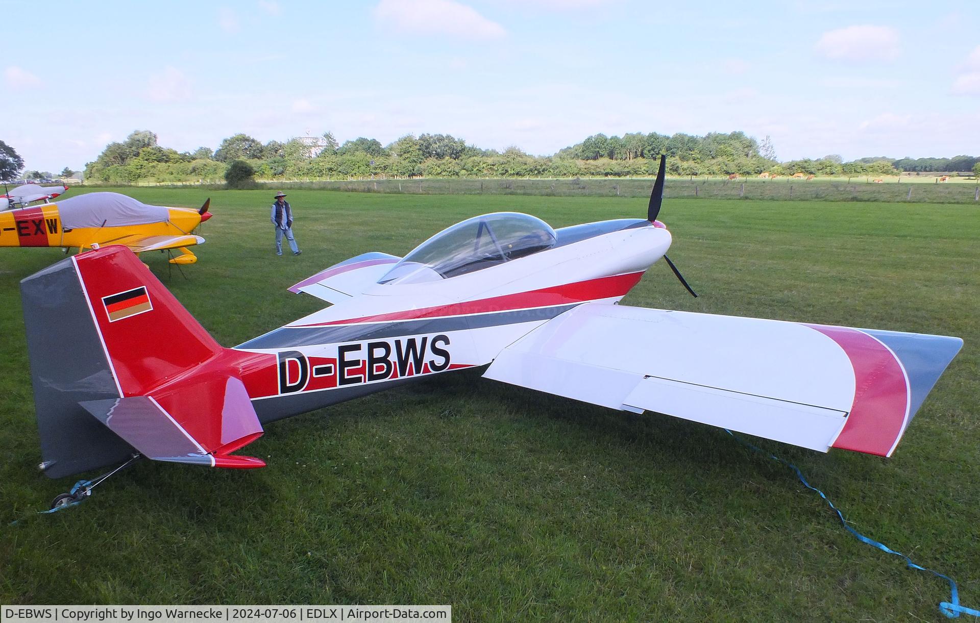 D-EBWS, Vans RV-4 C/N not found_D-EBWS, Vans RV-4 at the 2024 OUV-Meeting at Wesel-Römerwardt airfield
