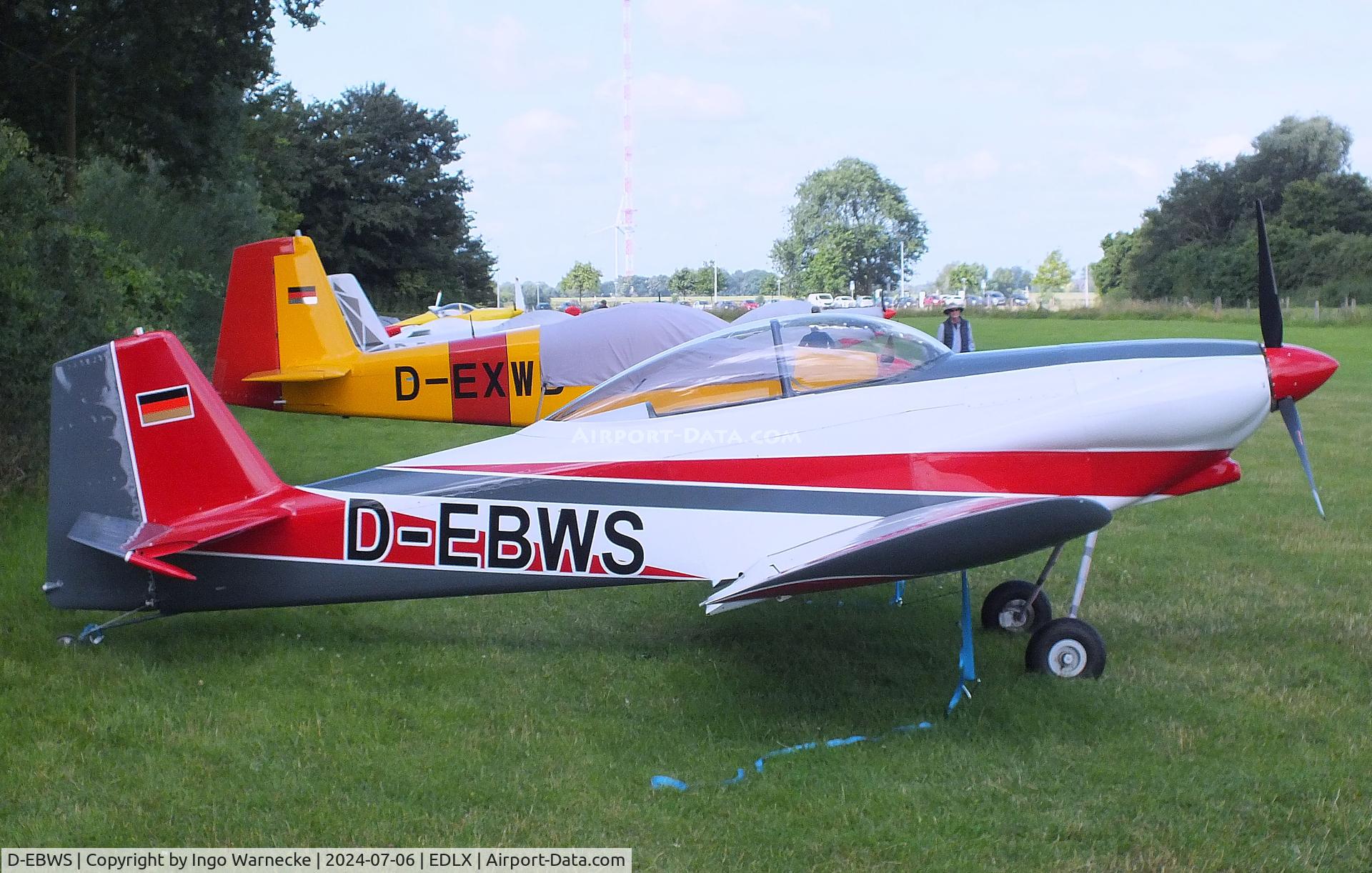 D-EBWS, Vans RV-4 C/N not found_D-EBWS, Vans RV-4 at the 2024 OUV-Meeting at Wesel-Römerwardt airfield