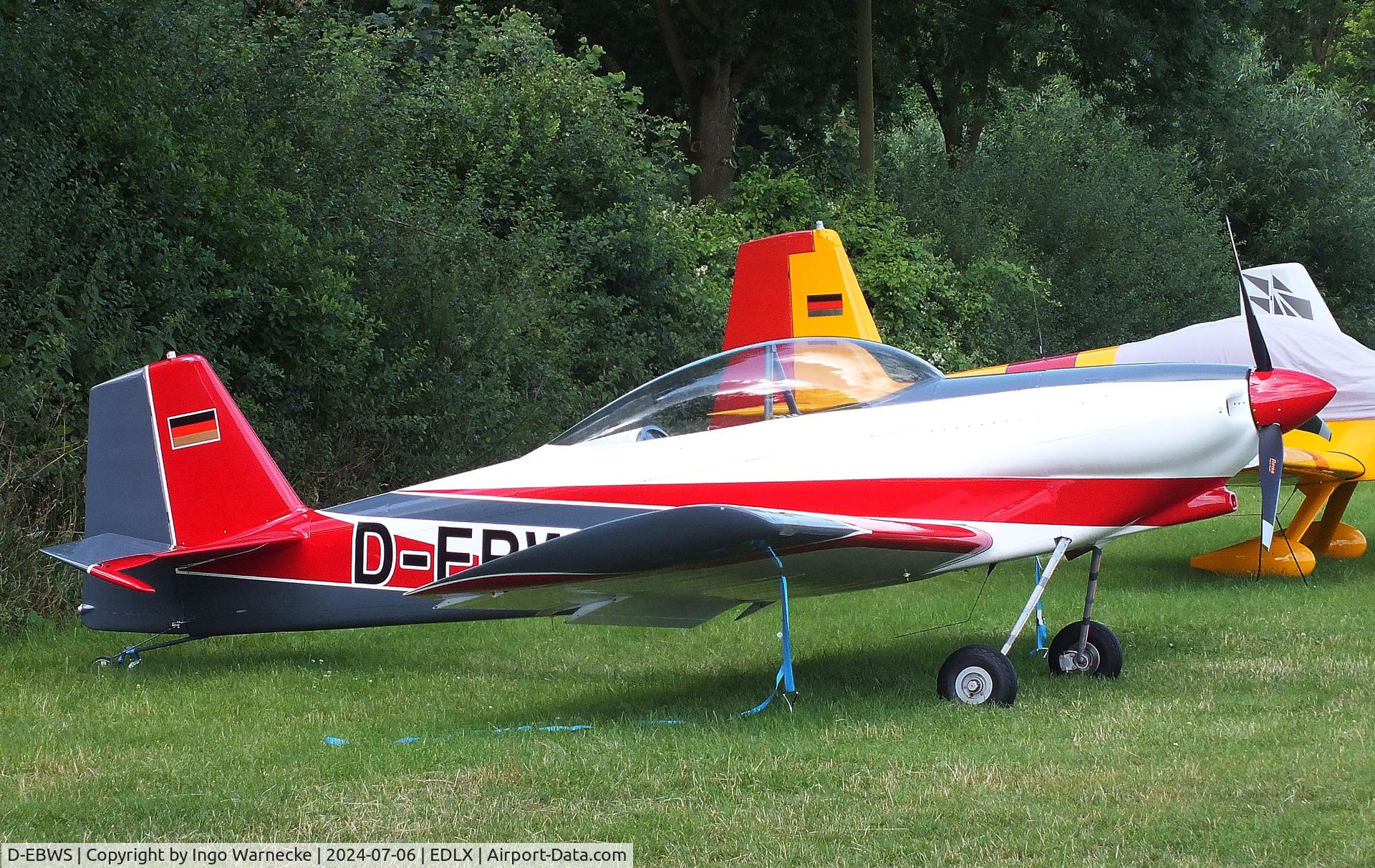 D-EBWS, Vans RV-4 C/N not found_D-EBWS, Vans RV-4 at the 2024 OUV-Meeting at Wesel-Römerwardt airfield