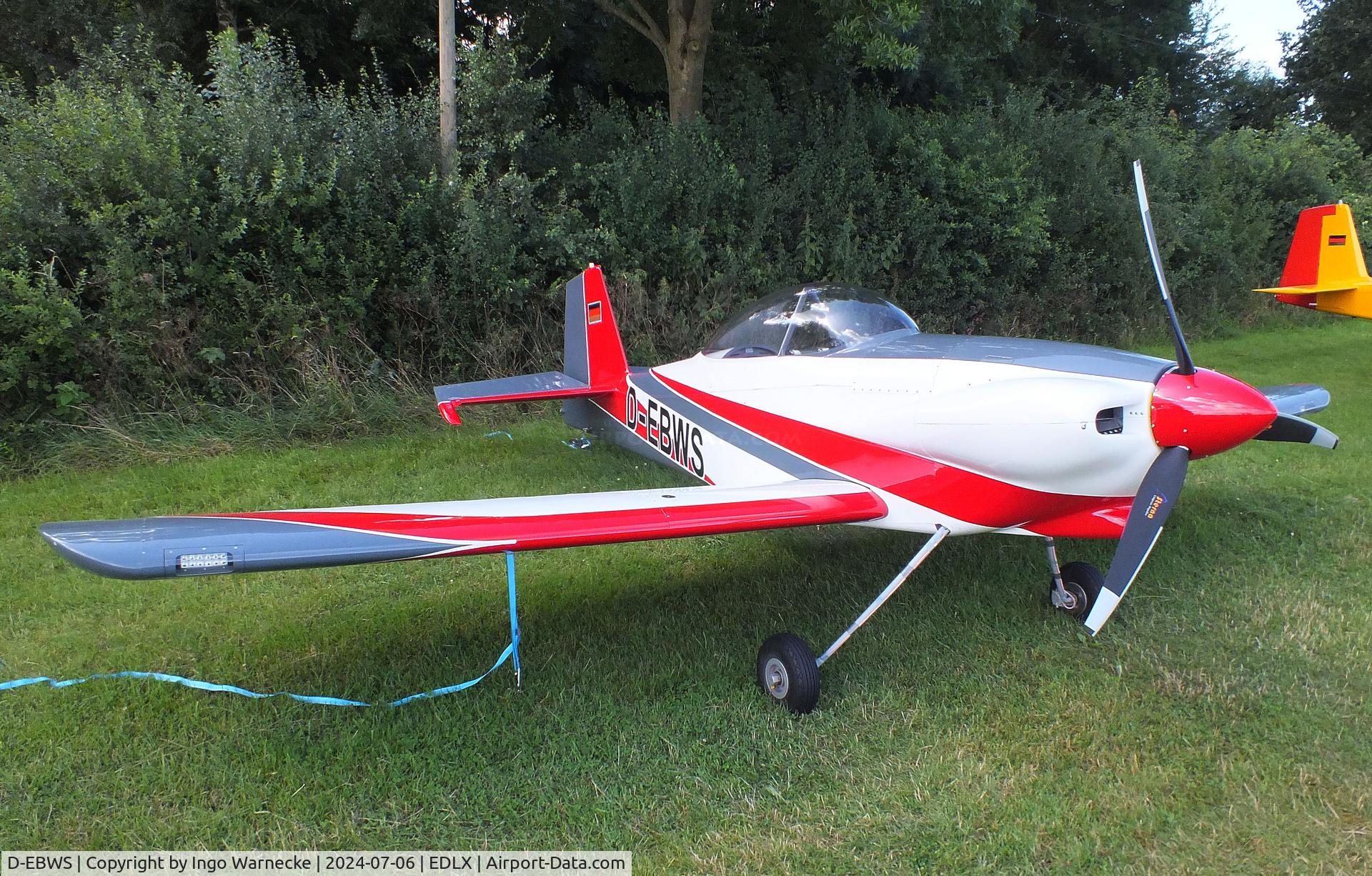 D-EBWS, Vans RV-4 C/N not found_D-EBWS, Vans RV-4 at the 2024 OUV-Meeting at Wesel-Römerwardt airfield
