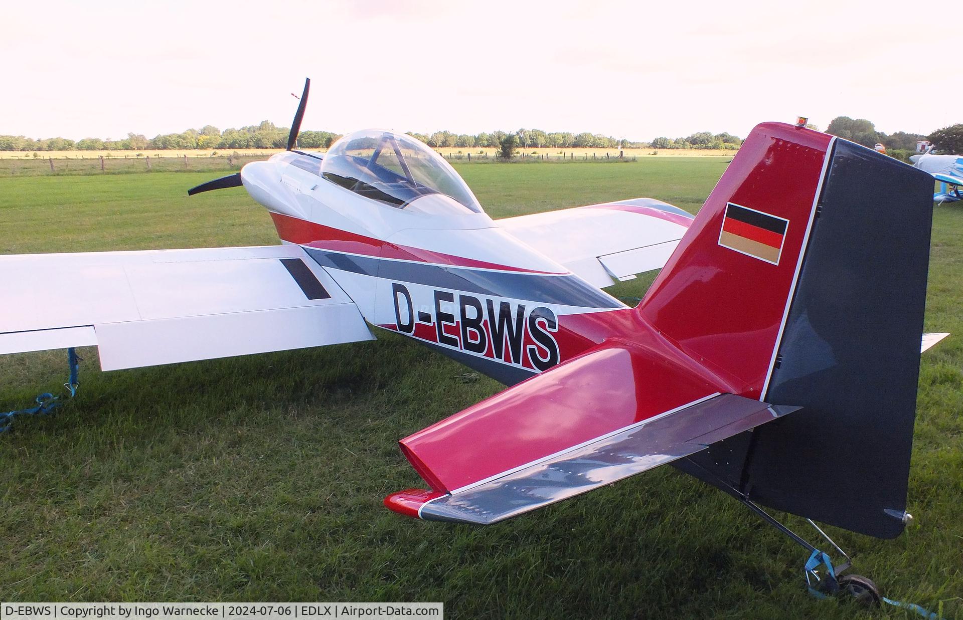 D-EBWS, Vans RV-4 C/N not found_D-EBWS, Vans RV-4 at the 2024 OUV-Meeting at Wesel-Römerwardt airfield