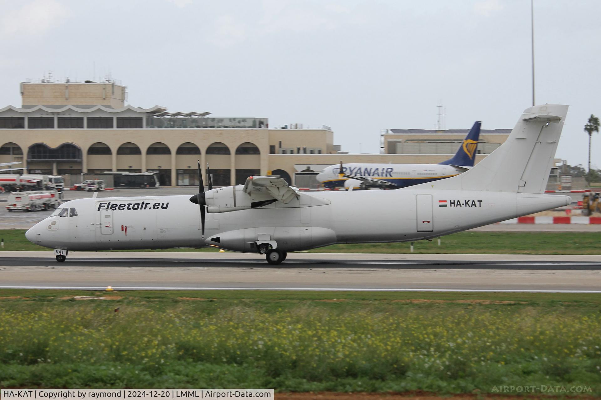 HA-KAT, 1989 ATR 72-201 C/N 108, ATR-72 HA-KAT Fleet Air 