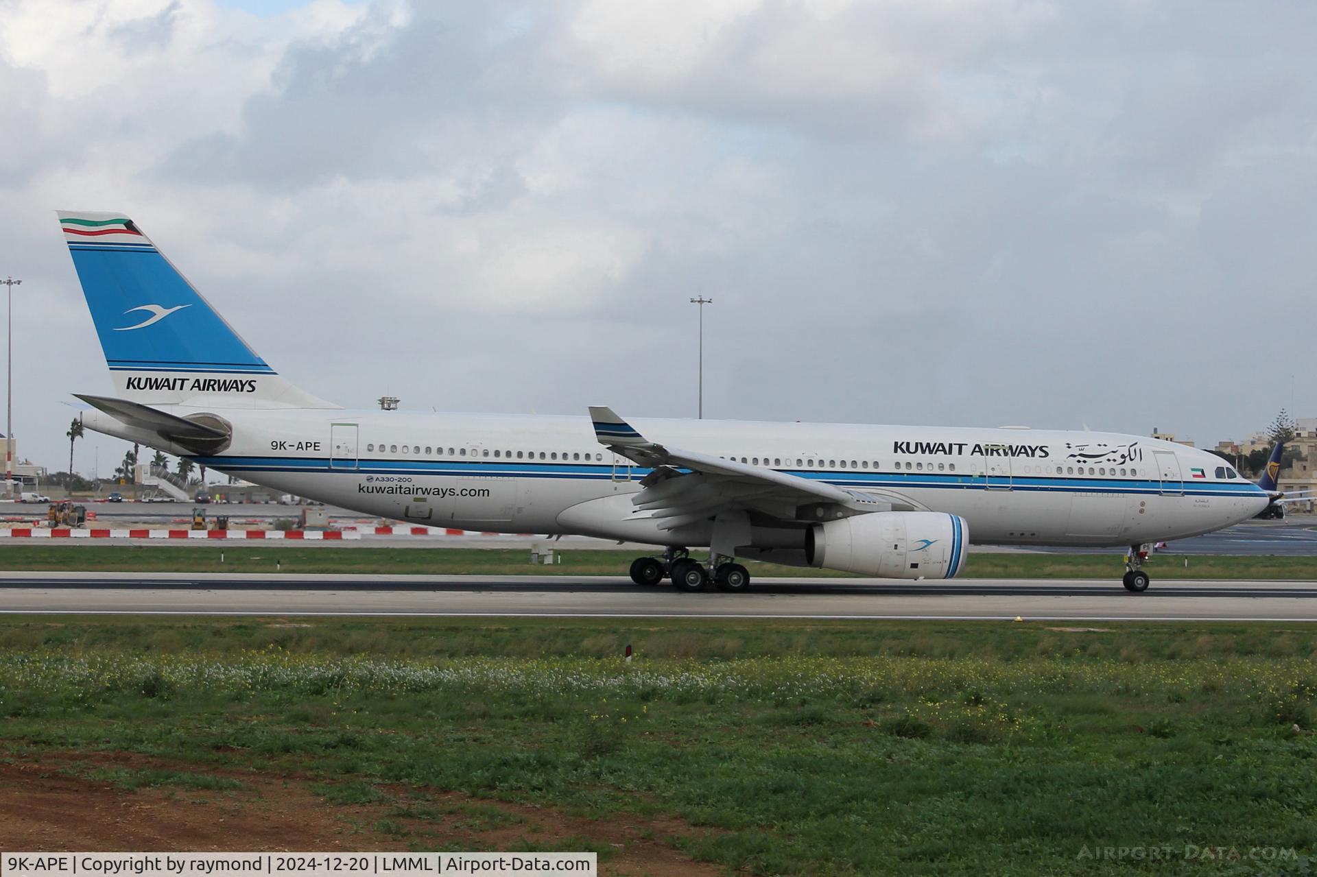 9K-APE, 2015 Airbus A330-243 C/N 1681, A330 9K-APE Kuwait Airways