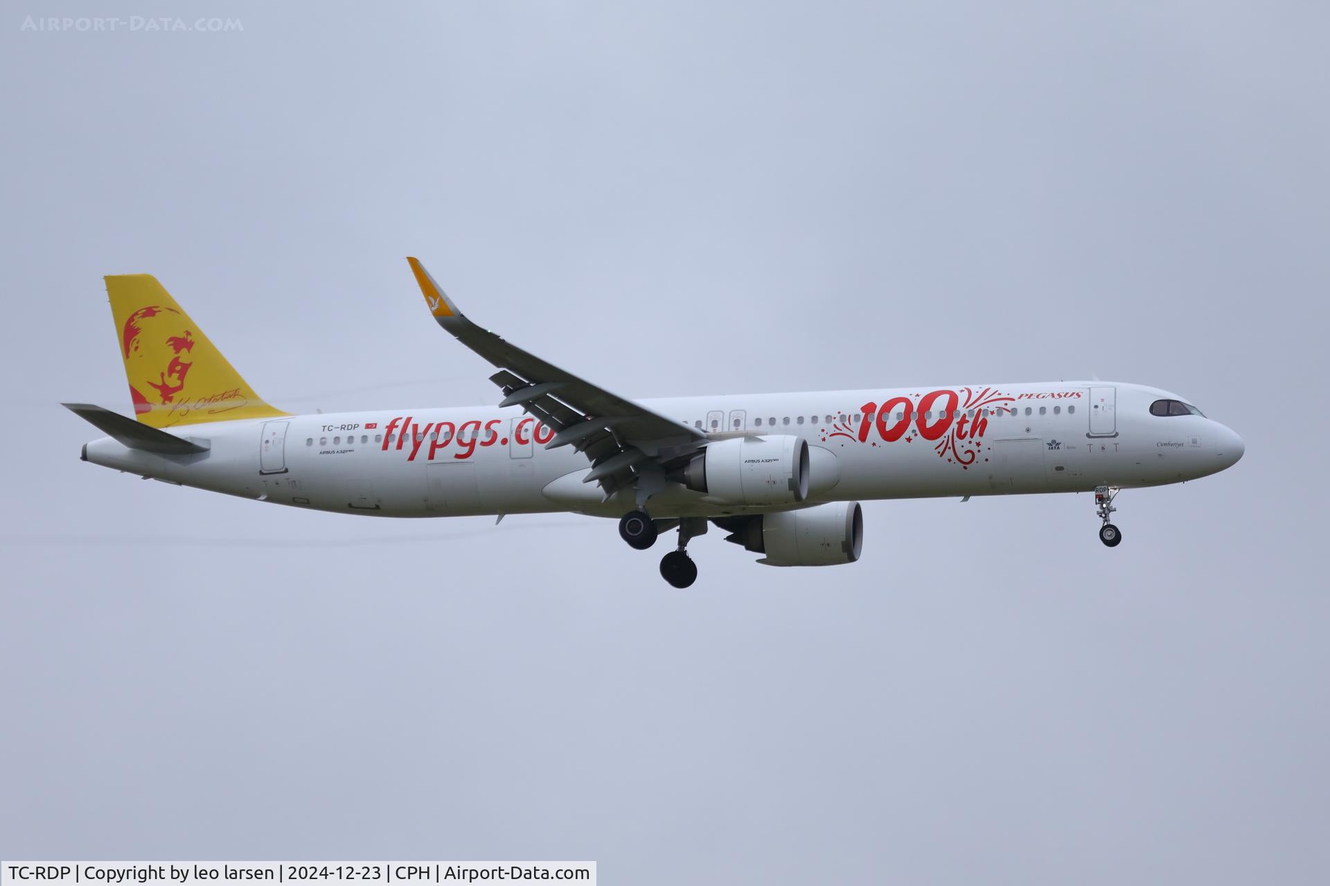 TC-RDP, 2023 Airbus A321-251NX C/N 11515, Copenhagen 23.12.2024