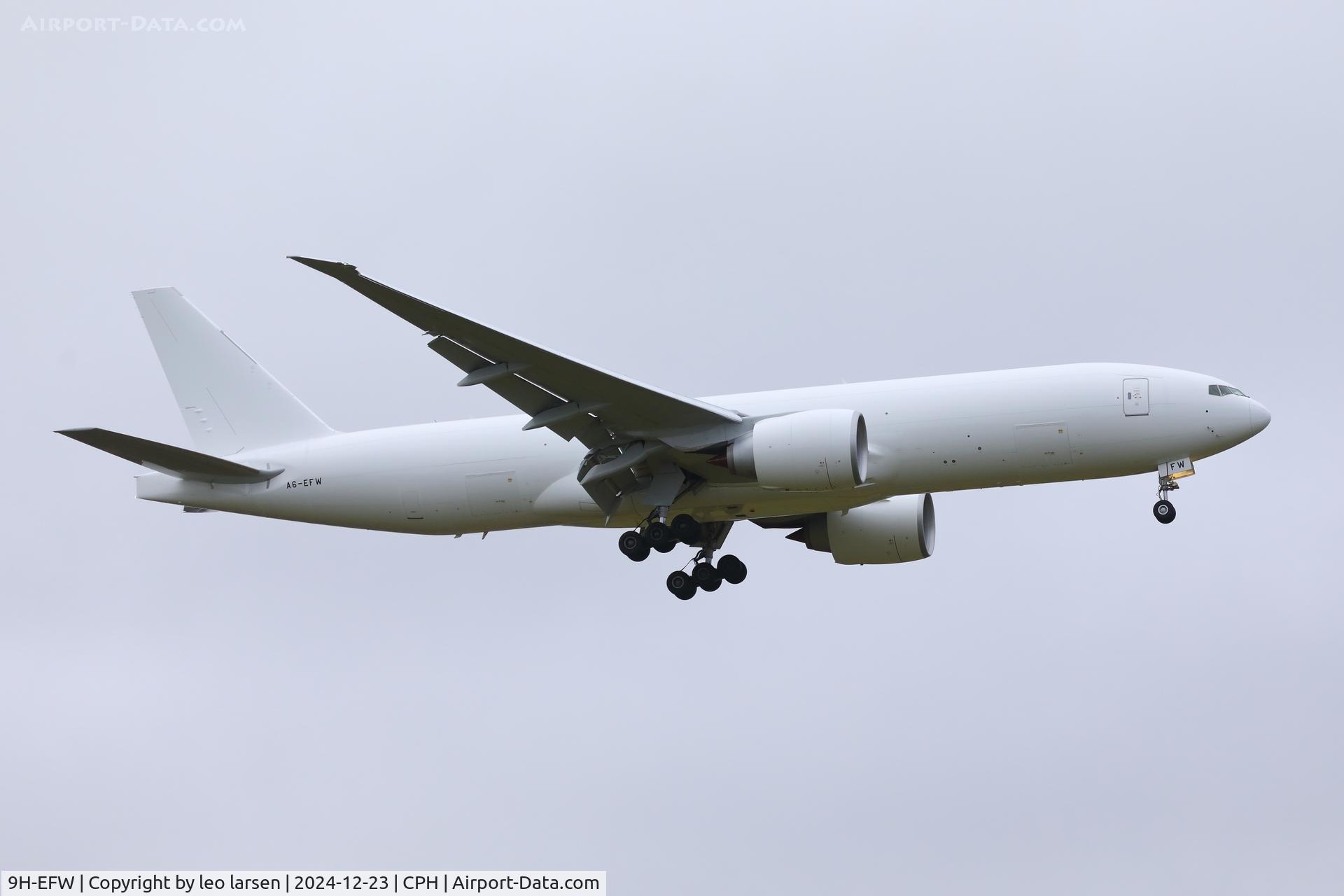 9H-EFW, 2024 Boeing B-777-F C/N 68618, Copenhagen 23.12.2024