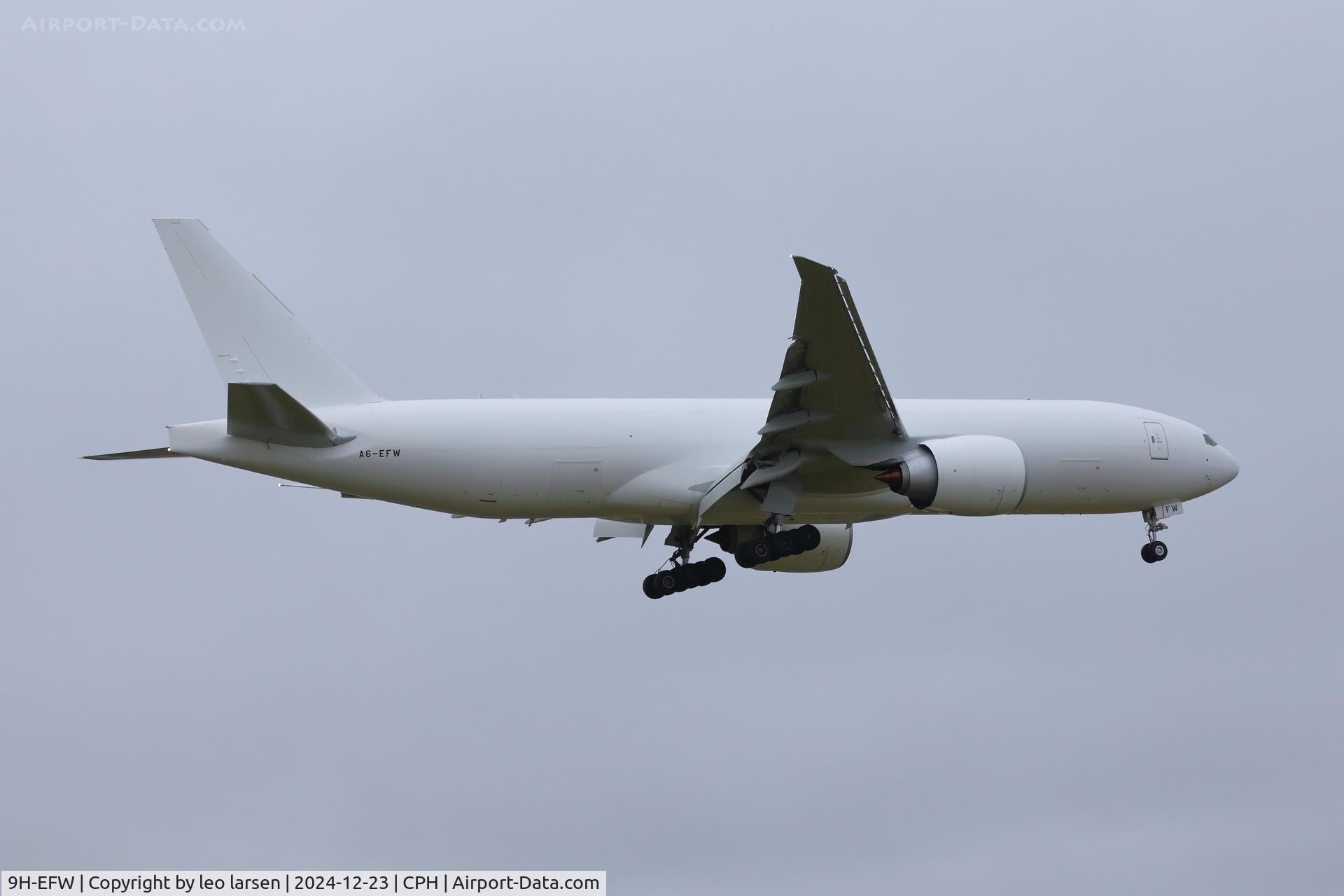 9H-EFW, 2024 Boeing B-777-F C/N 68618, Copenhagen 23.12.2024
