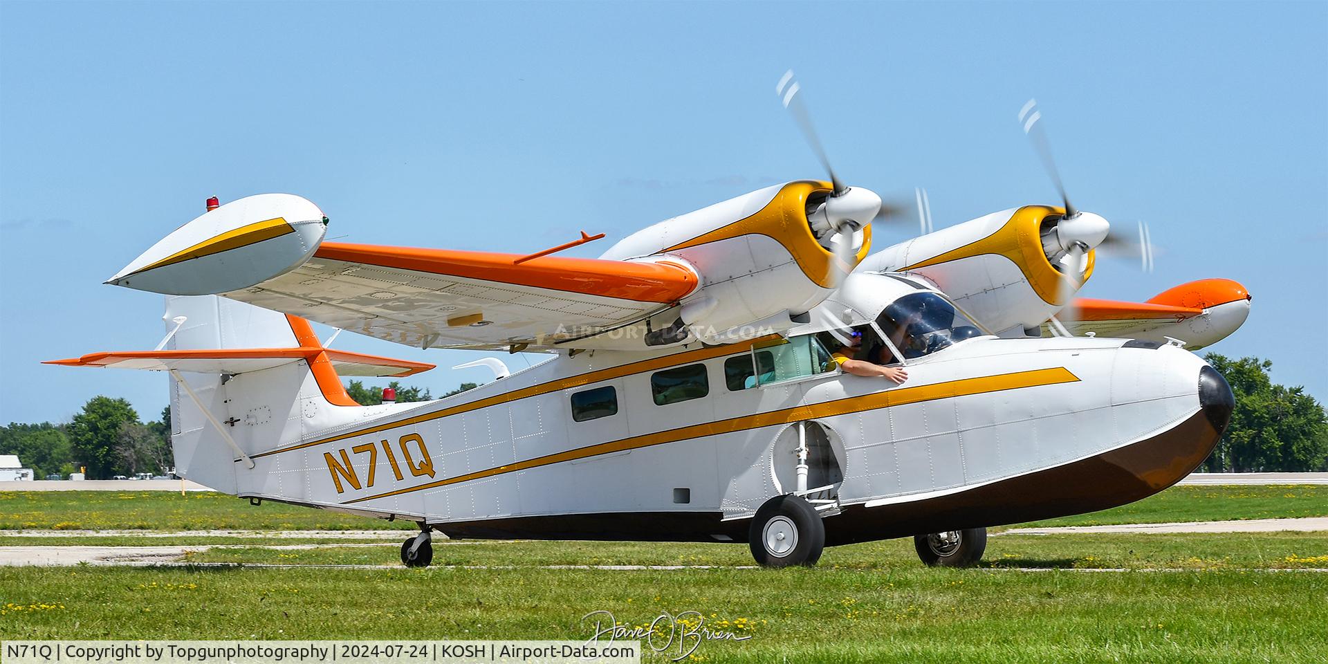 N71Q, 1946 Grumman G-44A Widgeon C/N 1441, Oshkosh 24