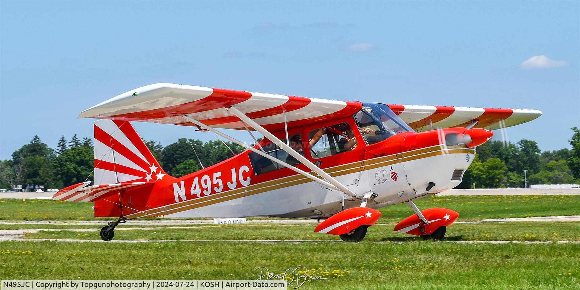 N495JC, 1977 Bellanca 8KCAB Decathlon C/N 357-77, Oshkosh 24