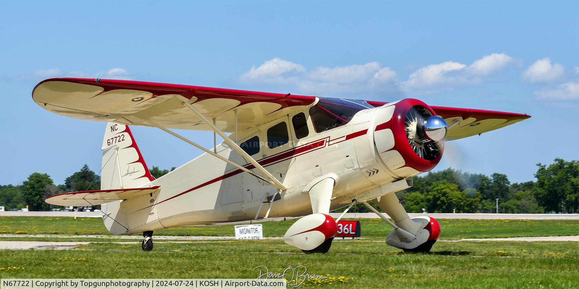 N67722, 1942 Howard Aircraft DGA-15P C/N 560, Oshkosh 24