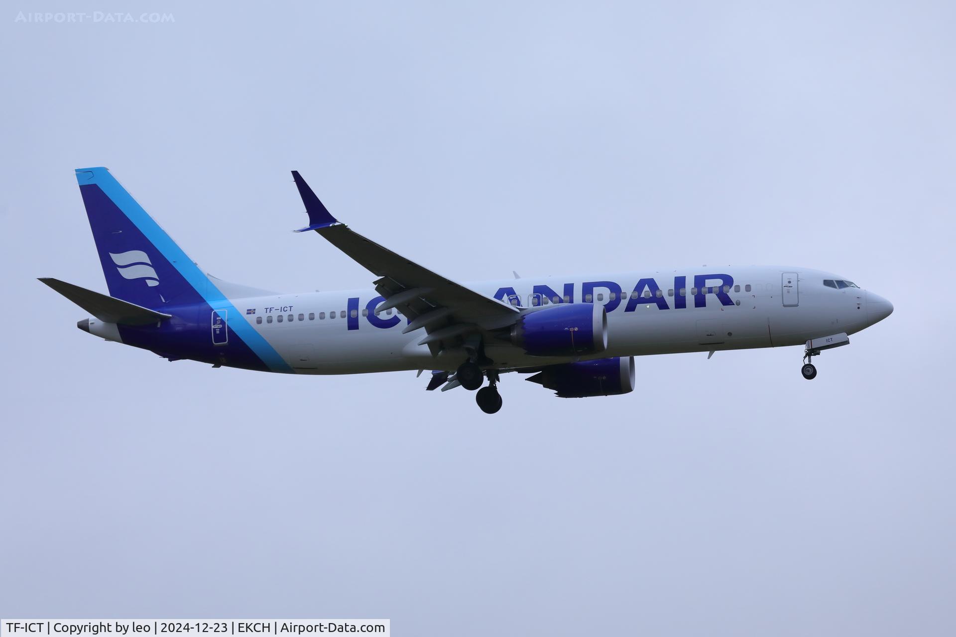 TF-ICT, 2024 Boeing 737-8 MAX C/N 61812, Copenhagen 23.12.2024