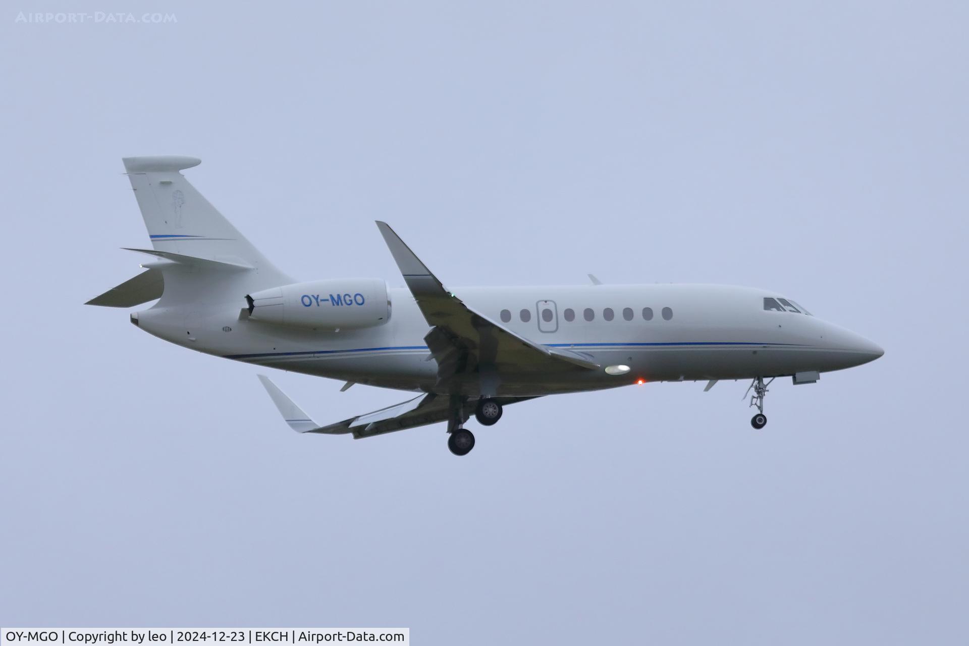 OY-MGO, 2022 Dassault Falcon 2000S C/N 394, Copenhagen 23.12.2024