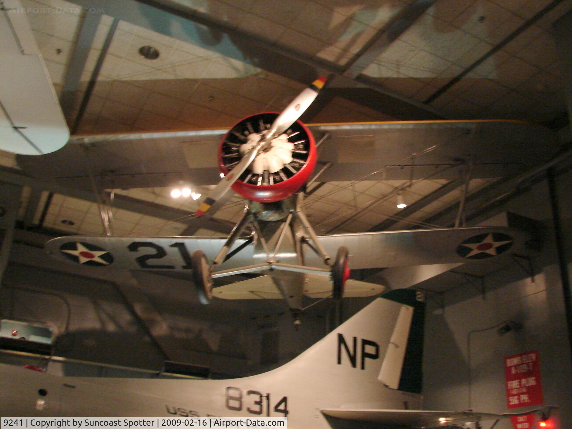 9241, 1940 Boeing F4B-4 C/N 1757, US Marine Corps Boeing F4 on display at the National Air and Space Museum in Washington DC.