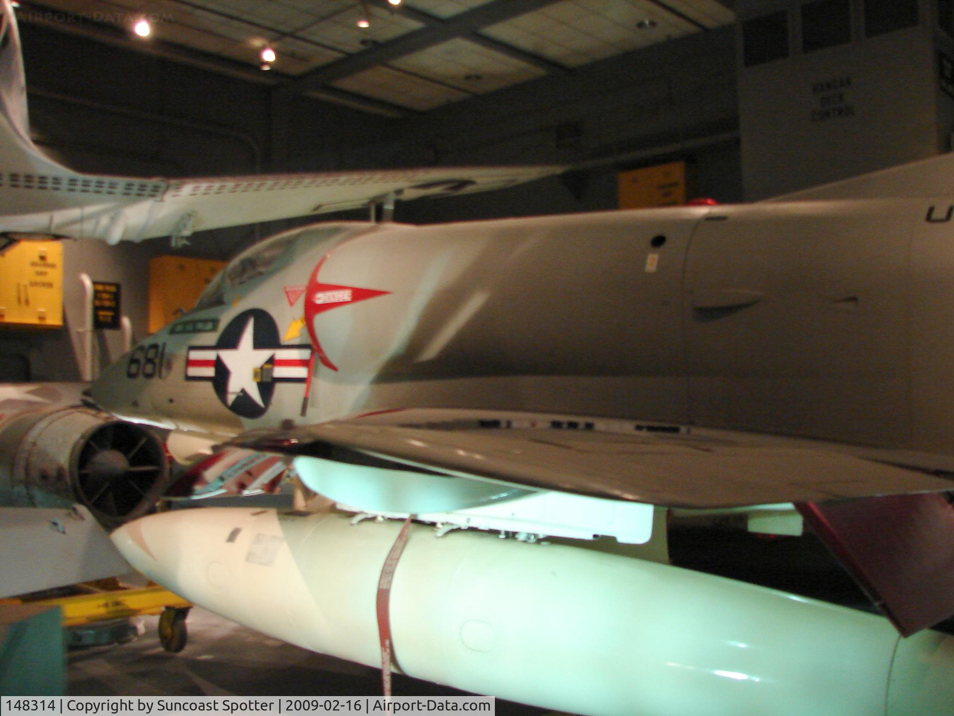 148314, Douglas A-4C Skyhawk C/N 12624, Douglas A-4 Skyhawk on display at the National Air and Space Museum in Washington DC.