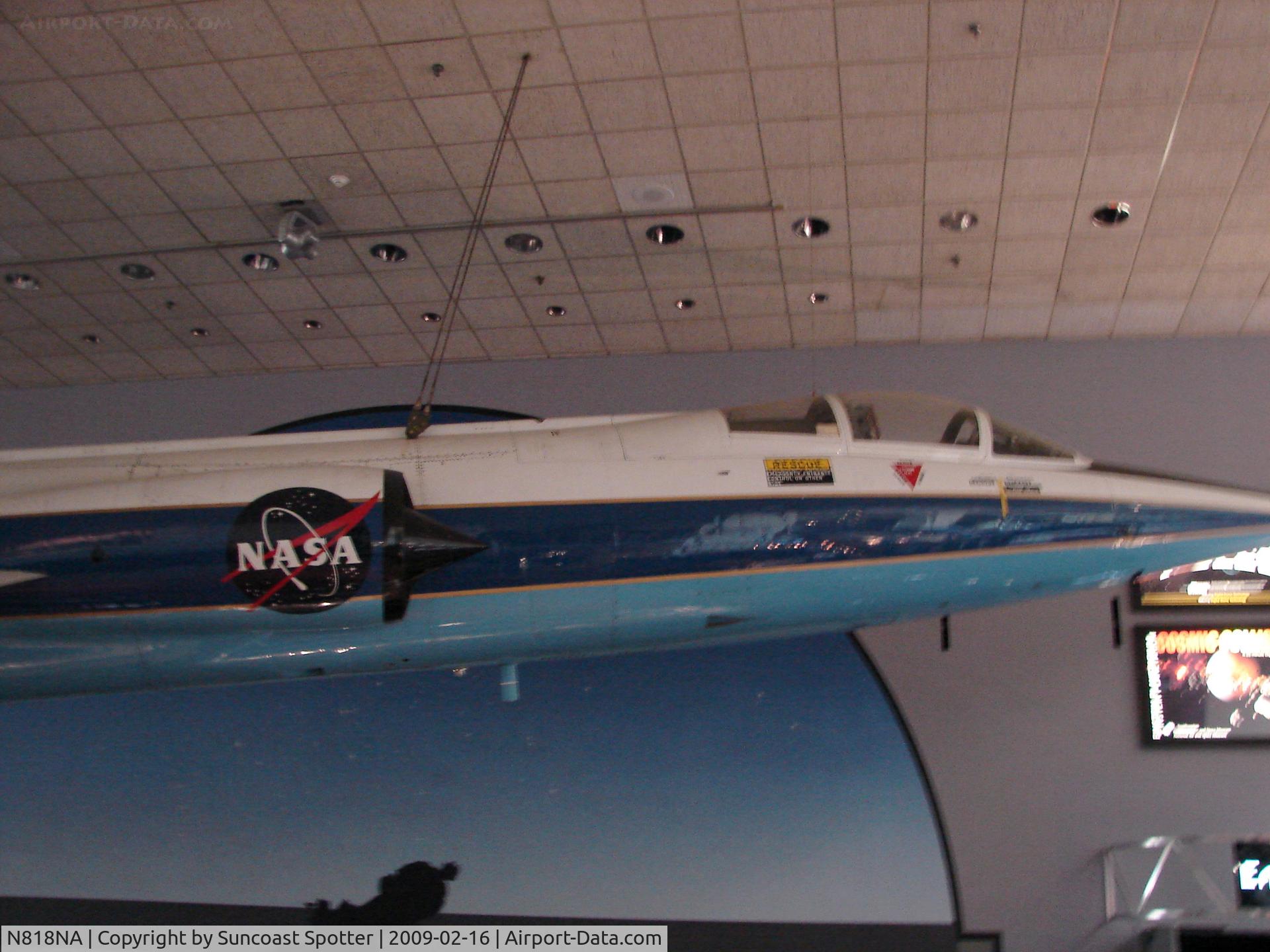 N818NA, 1969 Lockheed YO-3A-LM C/N 69-18010 (011), NASA Lockheed Starfighter on display at the National Air and Space Museum in Washington DC.