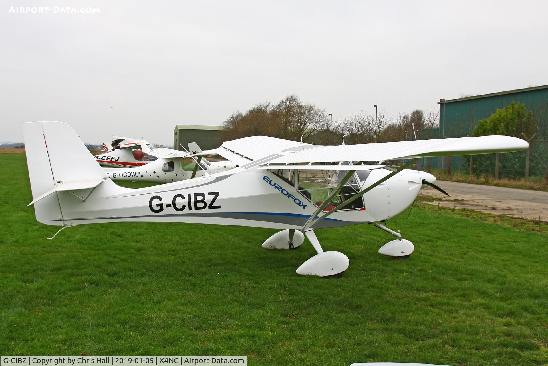 G-CIBZ, 2013 Eurofox 912S C/N BMAA/HB/642, North Coates Brass Monkey fly in 05/01/19