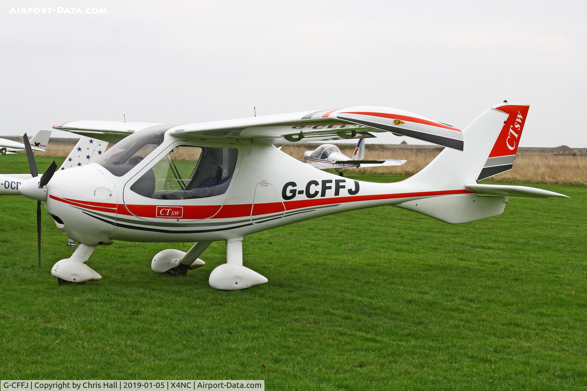 G-CFFJ, 2008 Flight Design CTSW C/N 8391, North Coates Brass Monkey fly in 05/01/19
