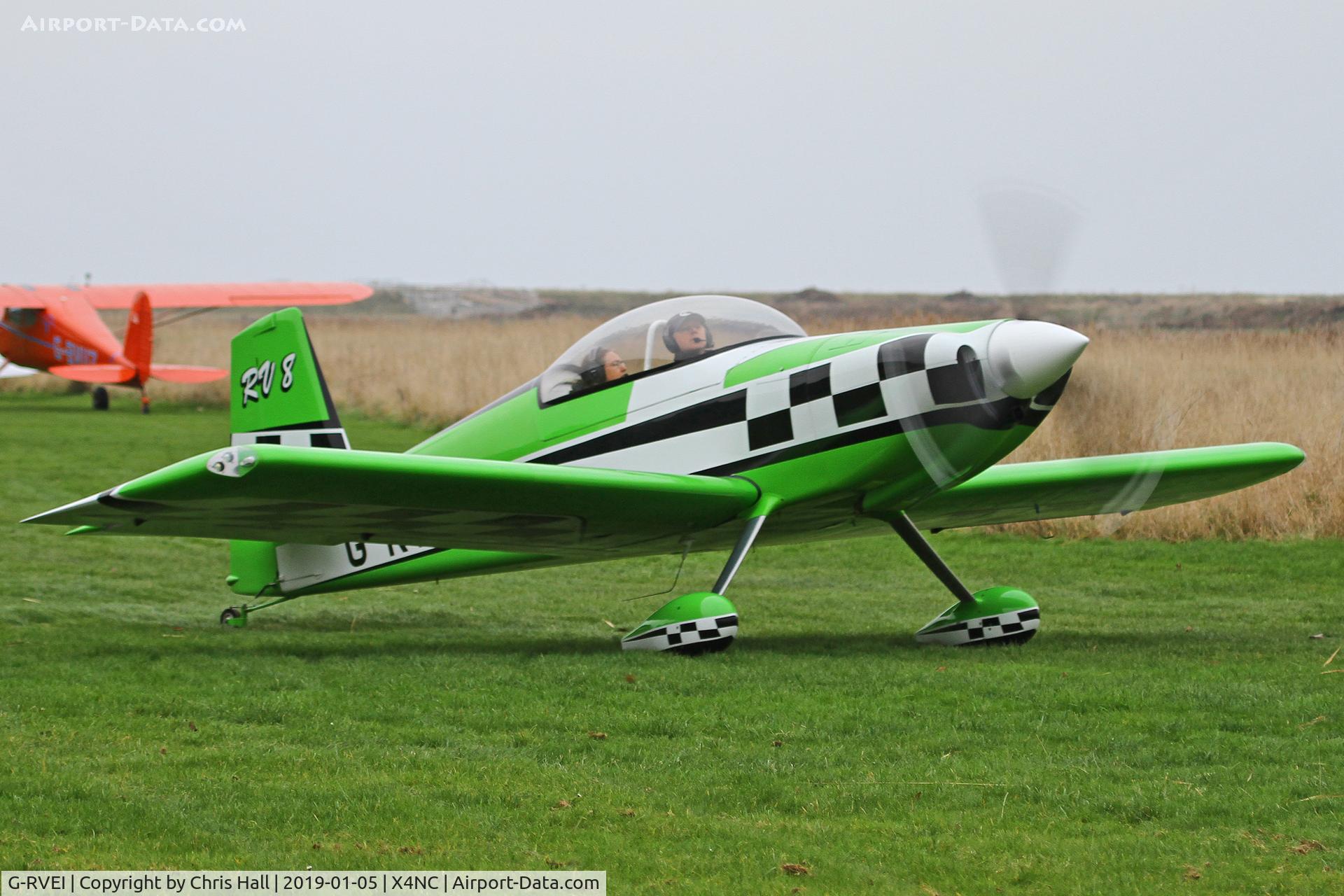 G-RVEI, 2011 Vans RV-8 C/N LAA 303-14961, North Coates Brass Monkey fly in 05/01/19
