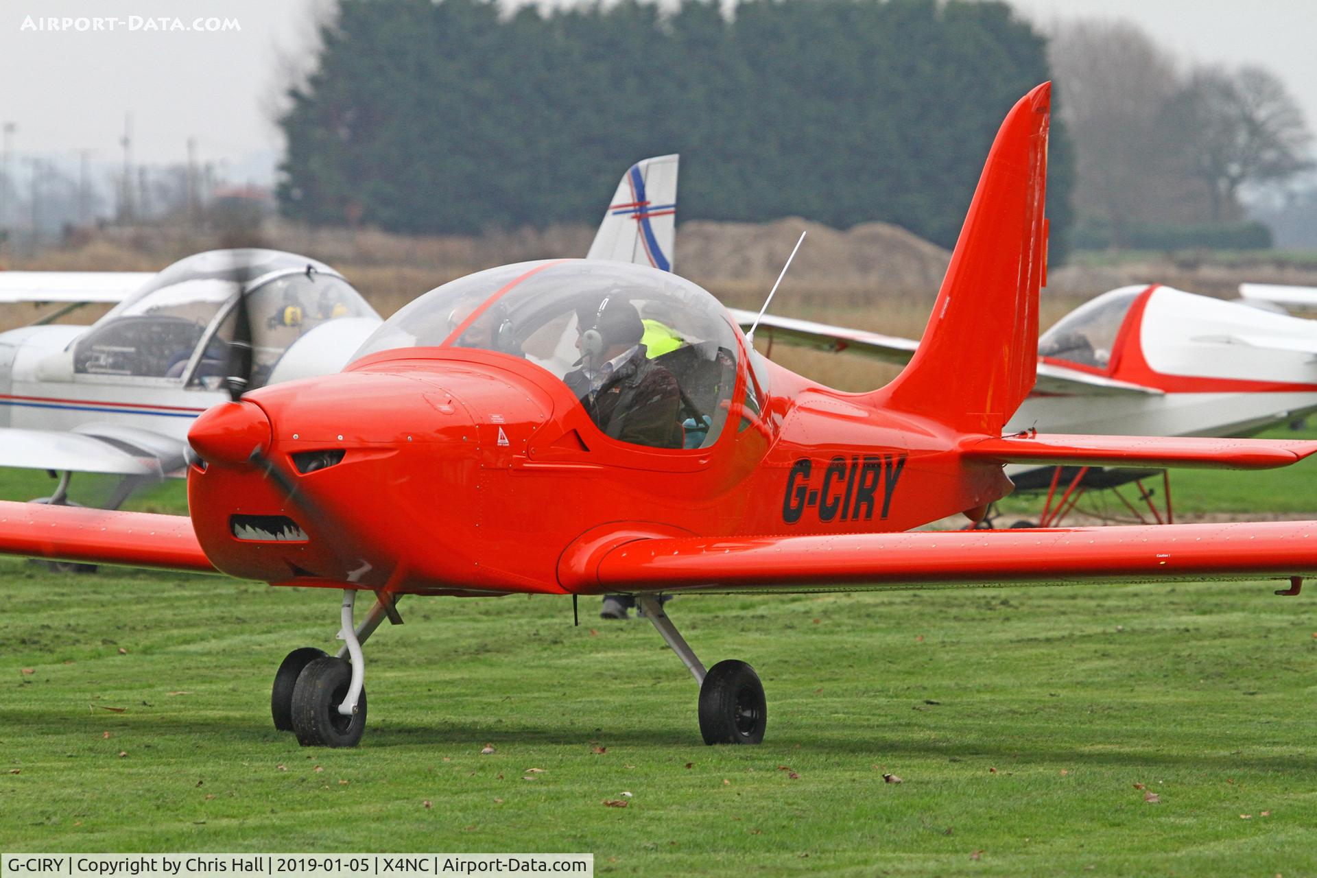 G-CIRY, 2015 Evektor EV-97 Eurostar SL C/N 2015-4222, North Coates Brass Monkey fly in 05/01/19