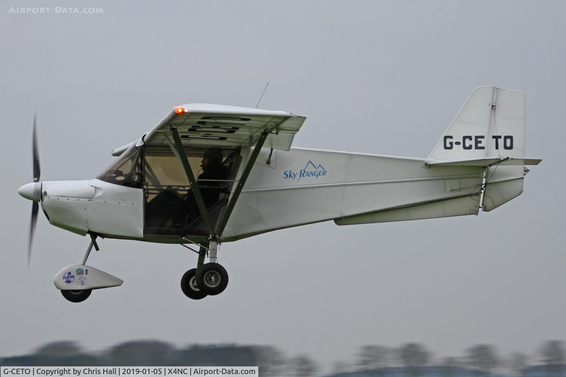 G-CETO, 2007 Skyranger Swift 912S(1) C/N BMAA/HB/541, North Coates Brass Monkey fly in 05/01/19