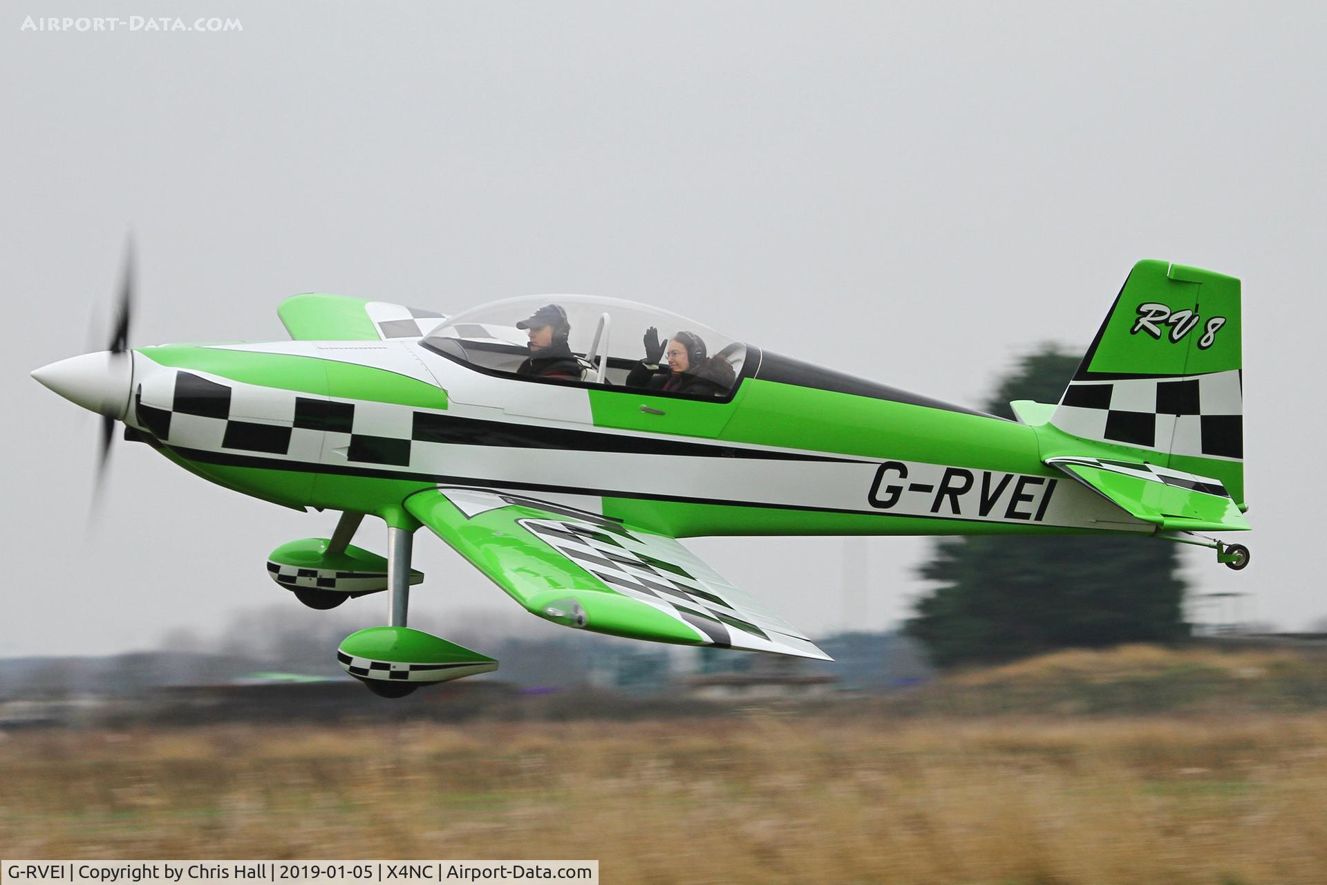 G-RVEI, 2011 Vans RV-8 C/N LAA 303-14961, North Coates Brass Monkey fly in 05/01/19