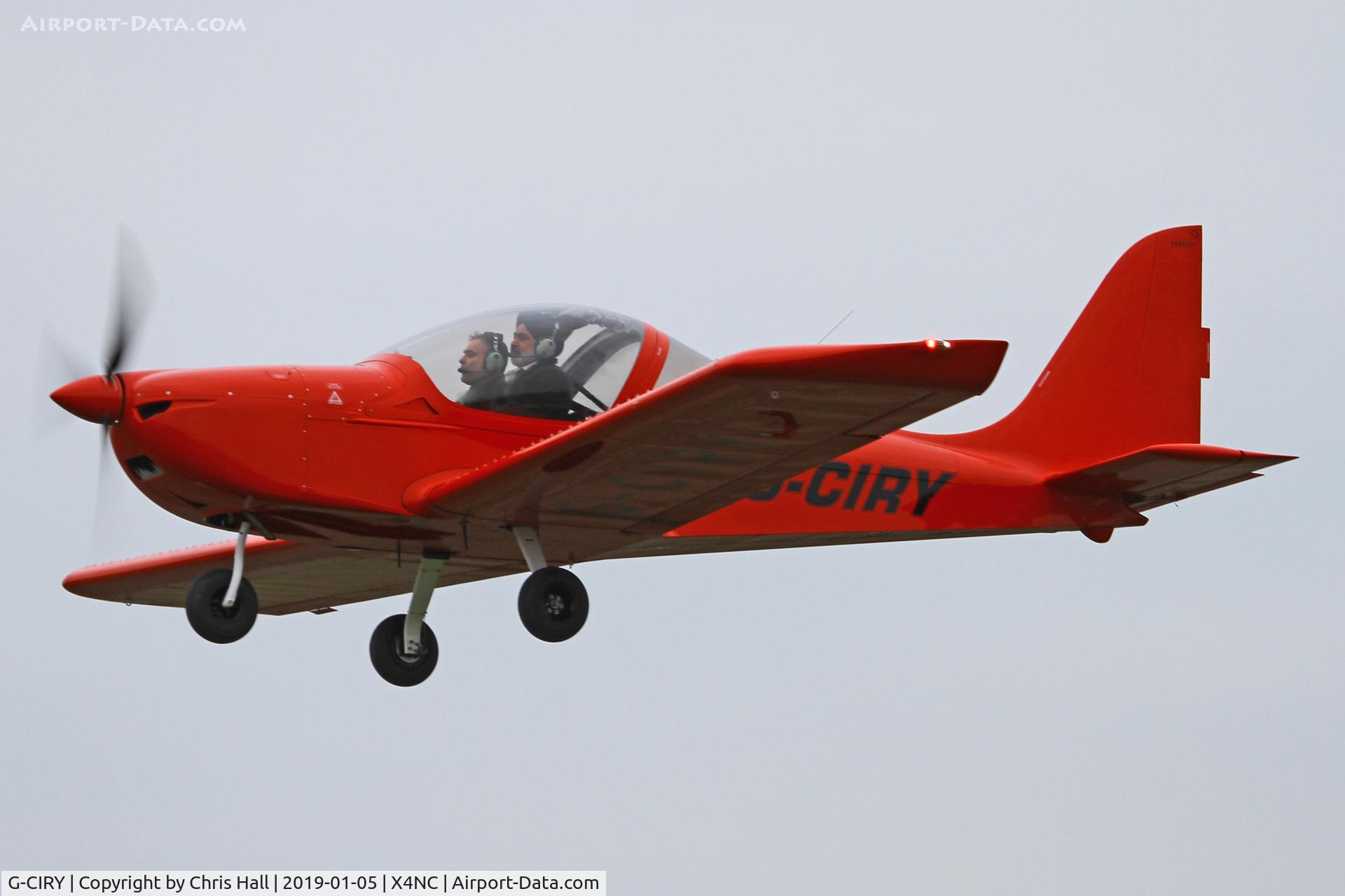 G-CIRY, 2015 Evektor EV-97 Eurostar SL C/N 2015-4222, North Coates Brass Monkey fly in 05/01/19