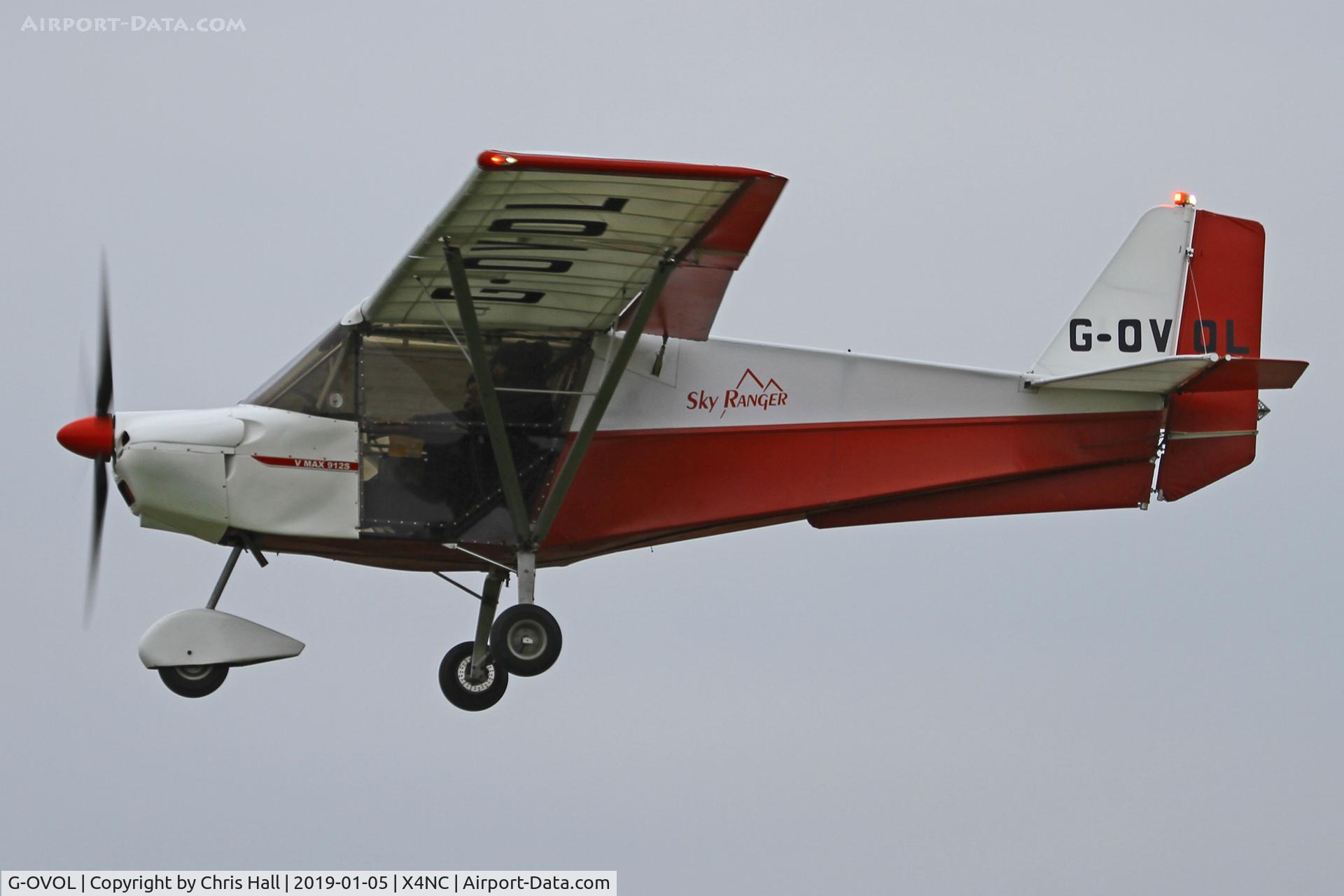 G-OVOL, 2005 Skyranger Swift 912S(1) C/N BMAA/HB/447, North Coates Brass Monkey fly in 05/01/19