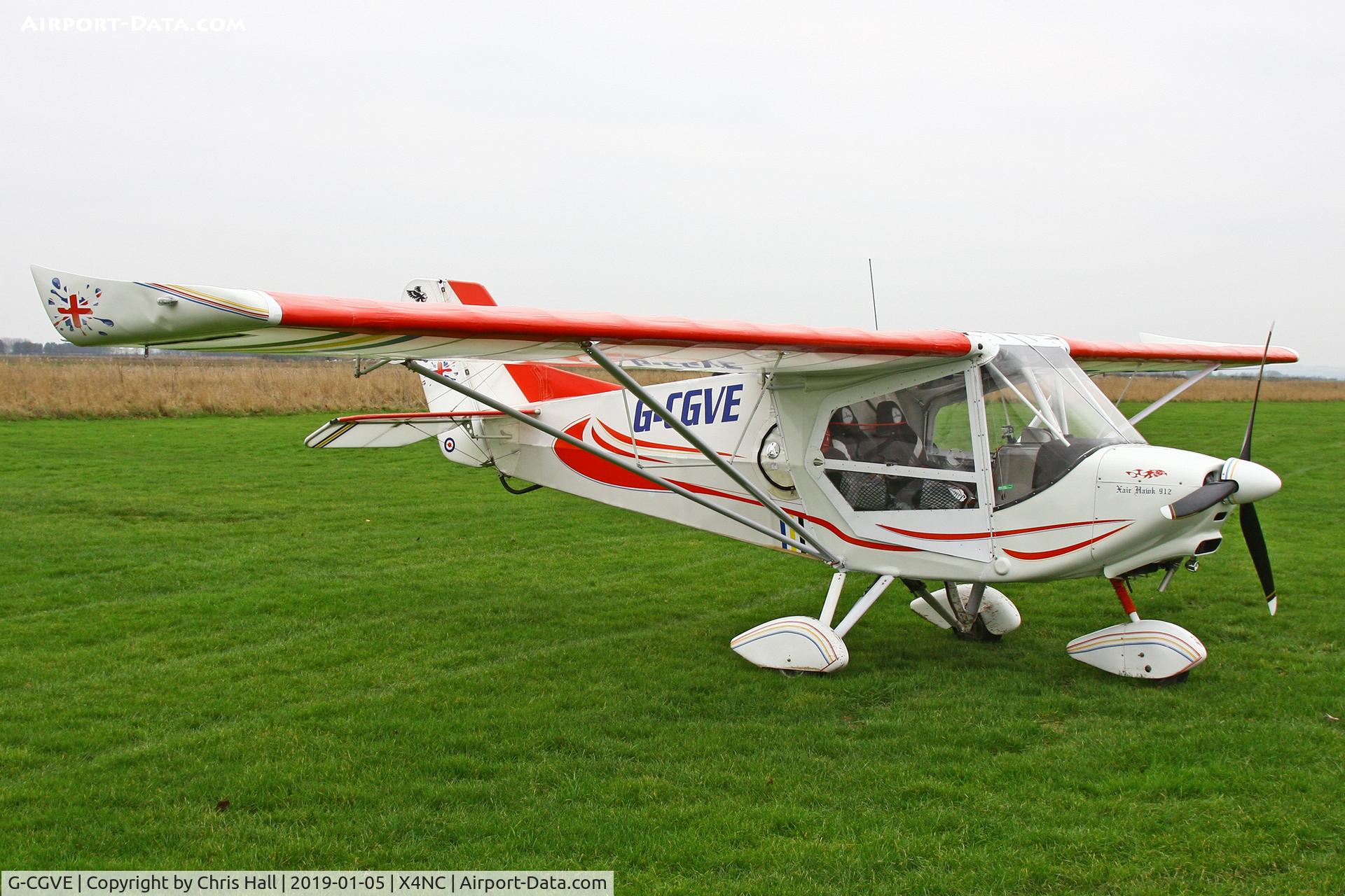 G-CGVE, 2011 X'Air Hawk C/N LAA 340-15069, North Coates Brass Monkey fly in 05/01/19