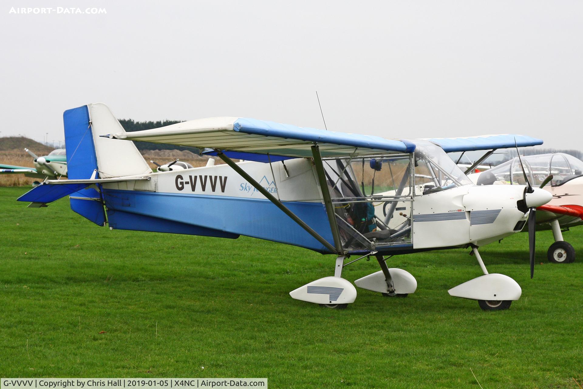 G-VVVV, 2005 Best Off Skyranger 912(2) C/N BMAA/HB/427, North Coates Brass Monkey fly in 05/01/19