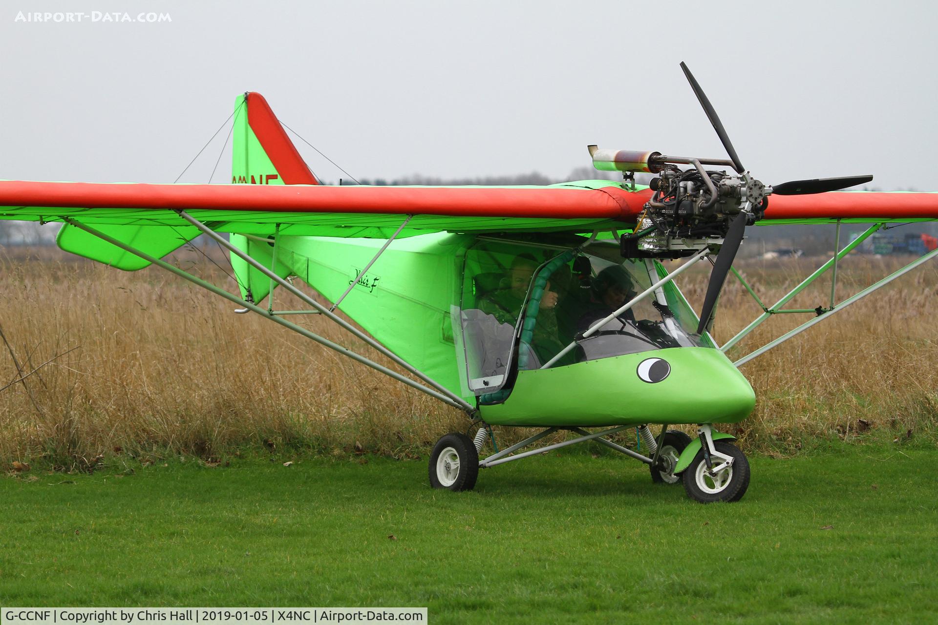 G-CCNF, 2004 X'Air Falcon 133(1) C/N BMAA/HB/211, North Coates Brass Monkey fly in 05/01/19