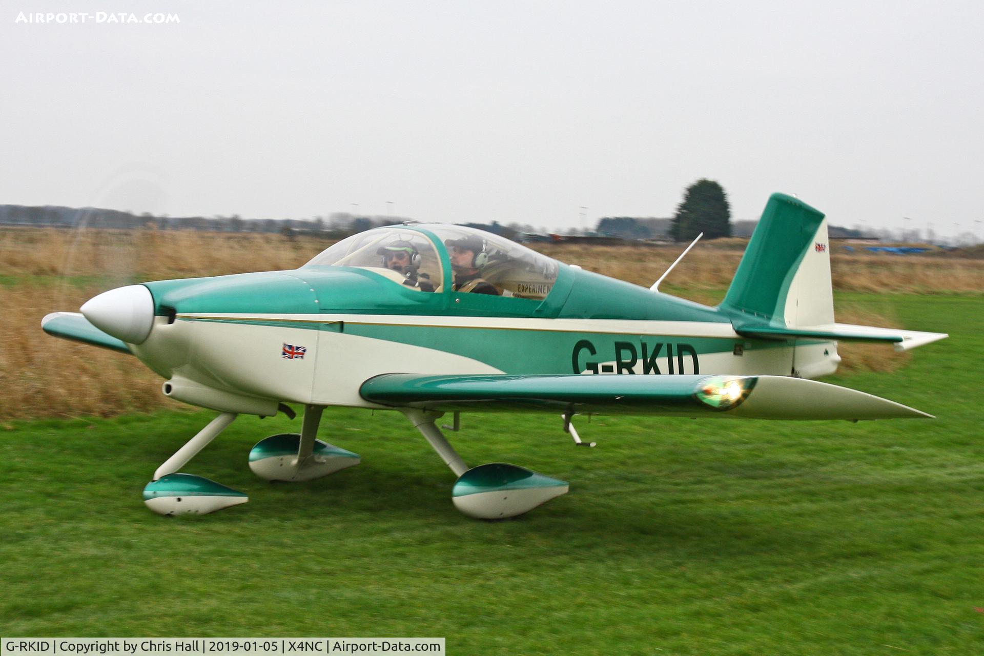 G-RKID, 2001 Vans RV-6A C/N 22586, North Coates Brass Monkey fly in 05/01/19