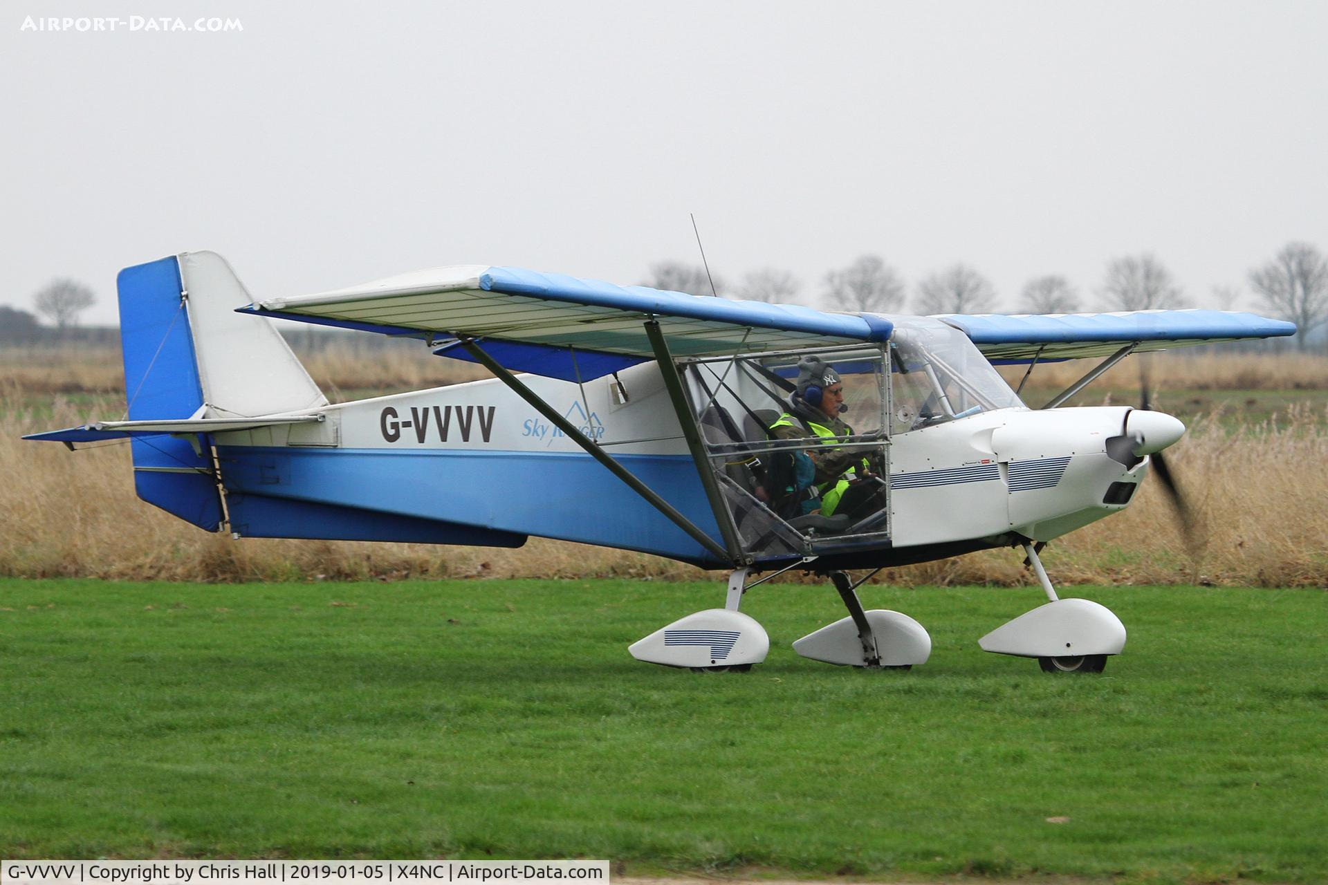 G-VVVV, 2005 Best Off Skyranger 912(2) C/N BMAA/HB/427, North Coates Brass Monkey fly in 05/01/19